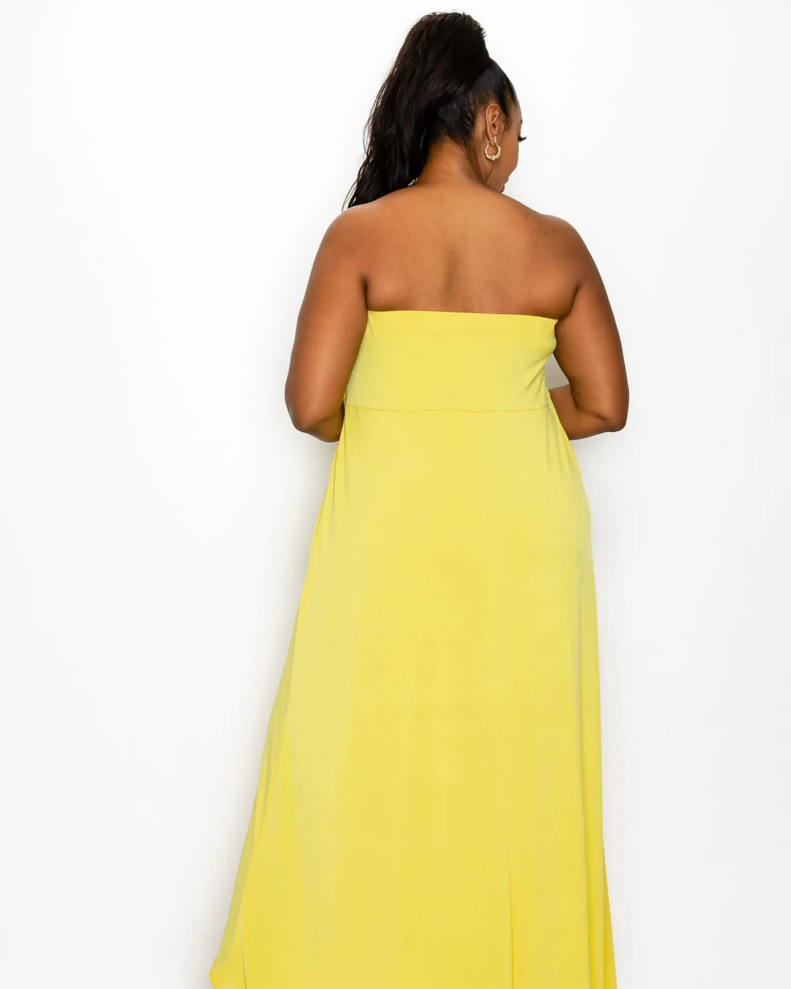 Adrianne High Low Dress | Lemon