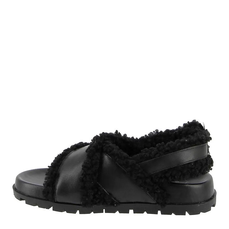 Alfie & Evie Eager Black Sandal