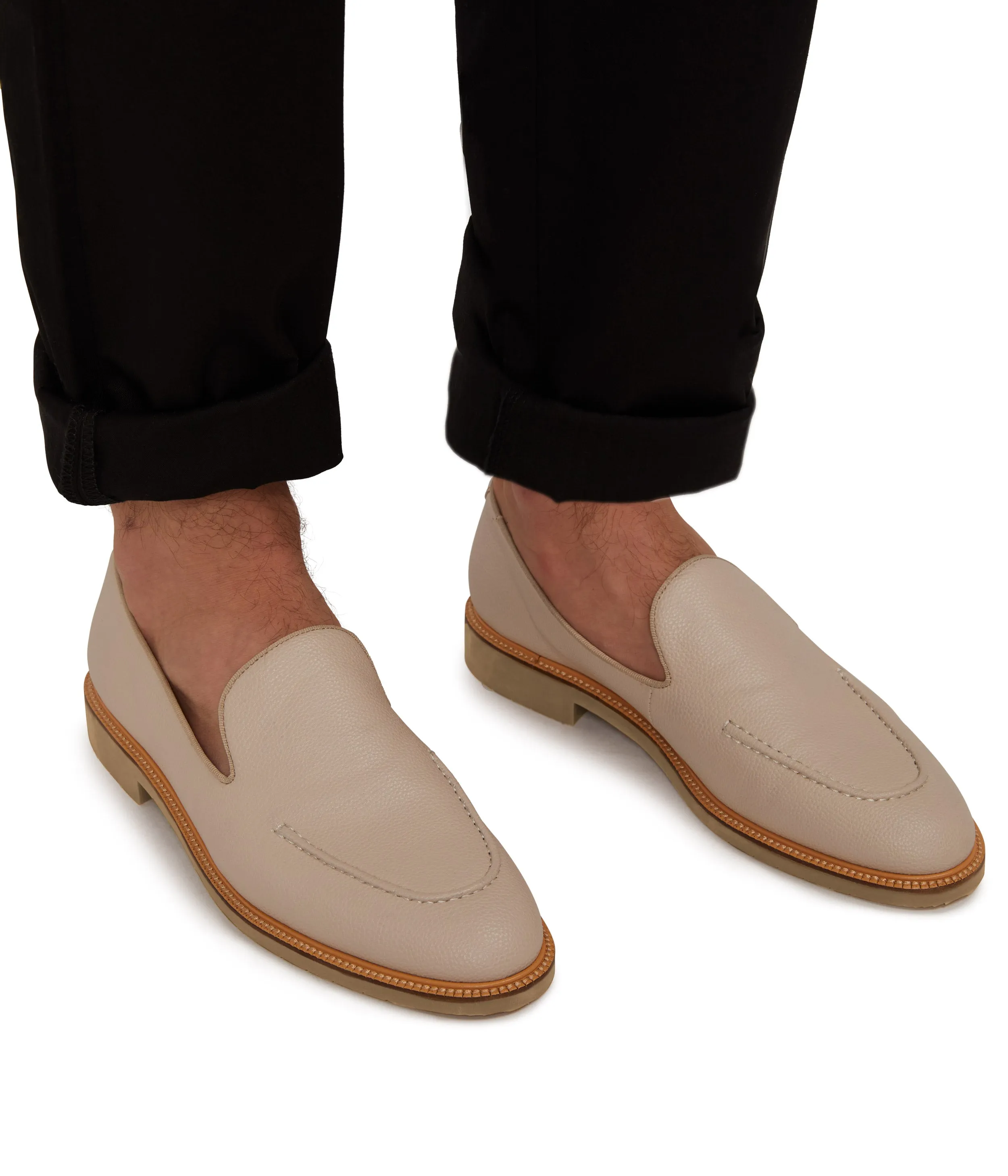 ALTMAN Men's Vegan Slip On Loafers