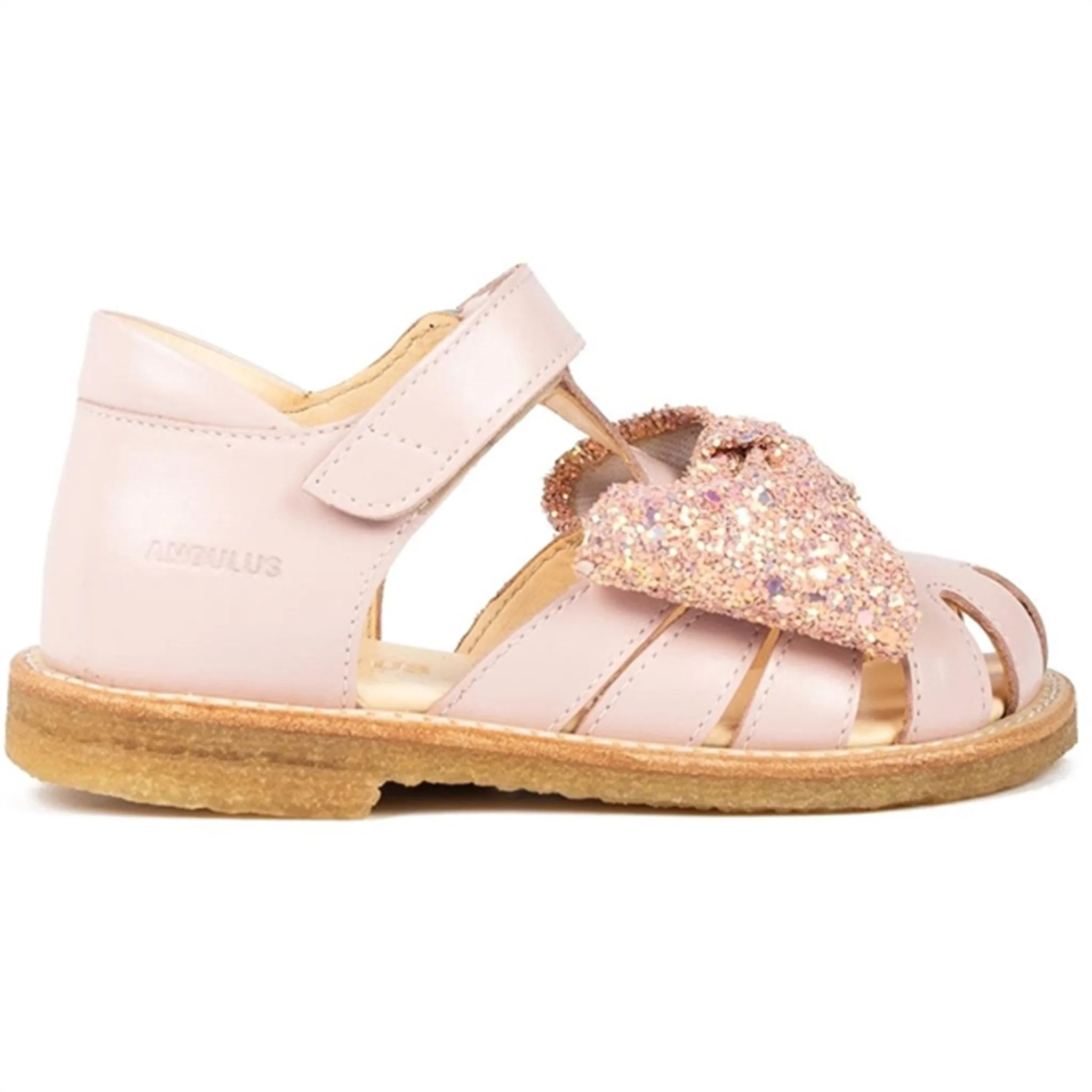 Angulus Sandals Pale Rose/Rose Glitter