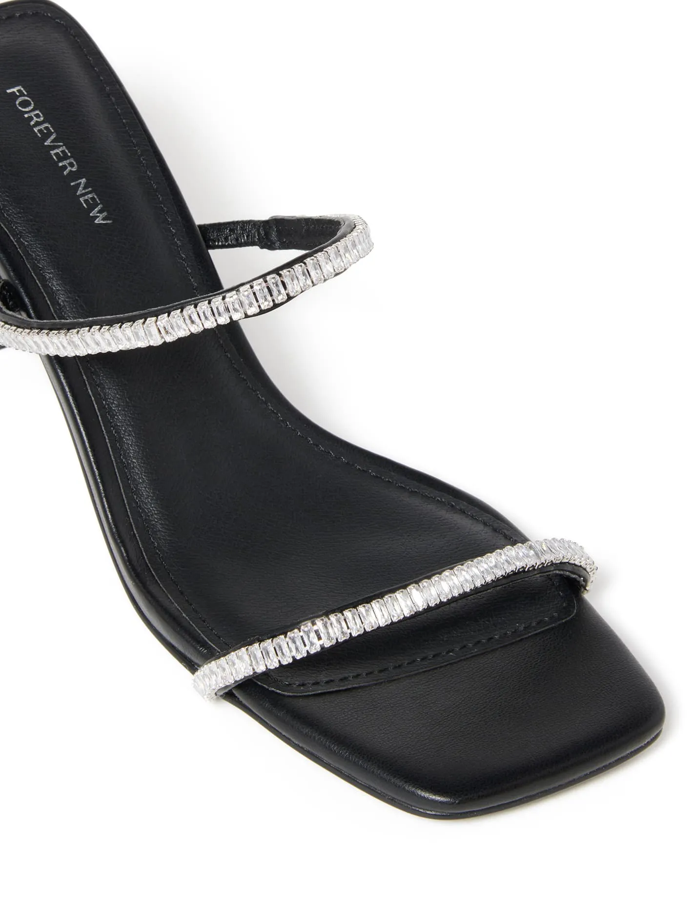 Aria Diamante Mule Heel