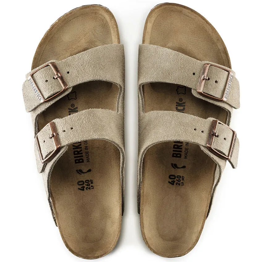 ARIZONA SUEDE - MEDIUM/NARROW - TAUPE