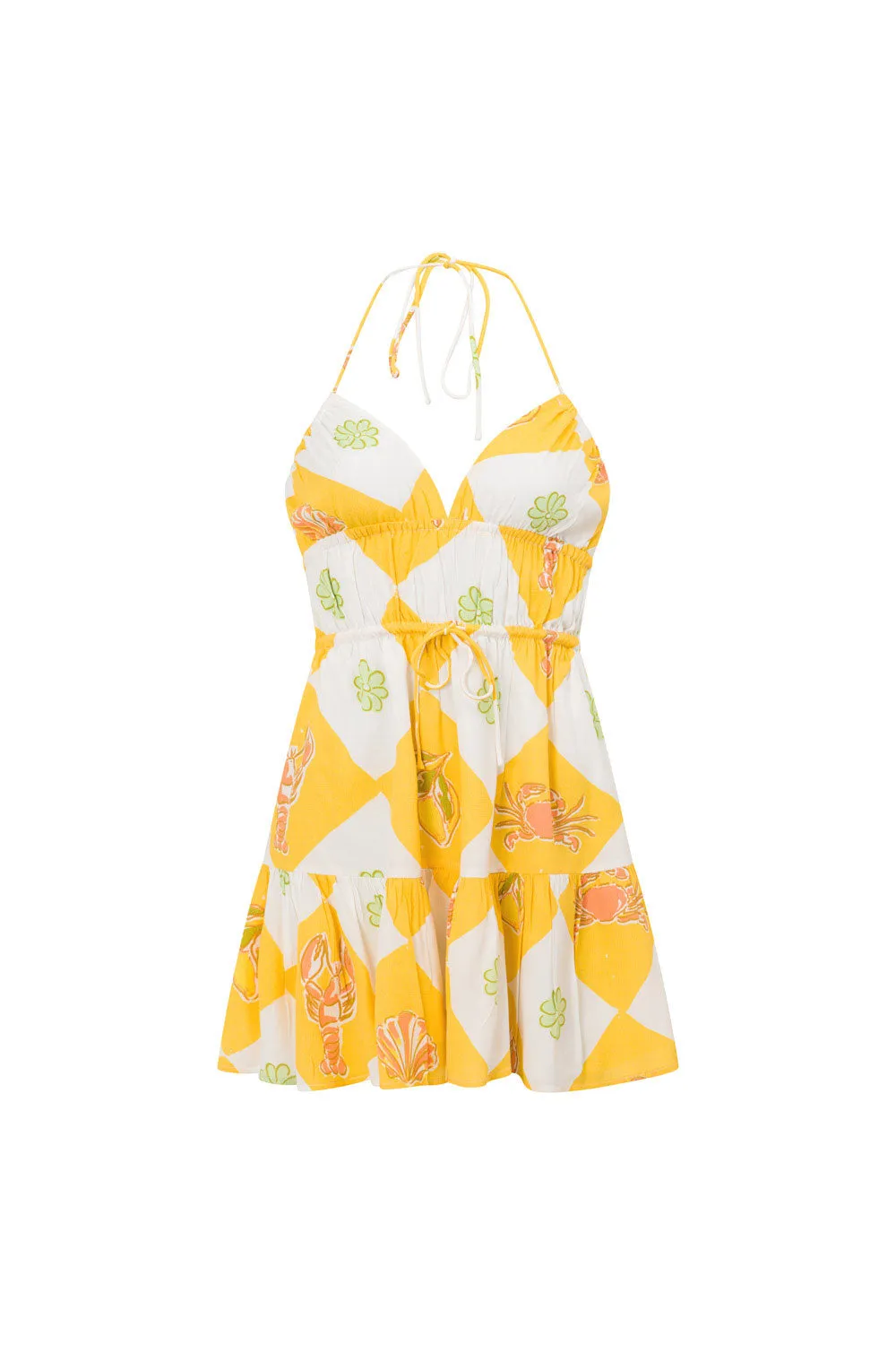 Astyn Dress - Oceano Yellow