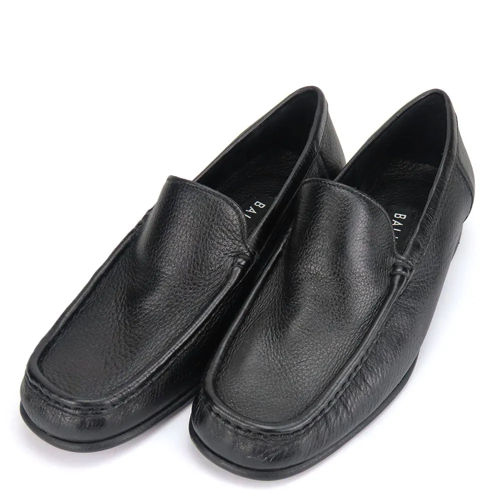 Bally Leather Loafers Black