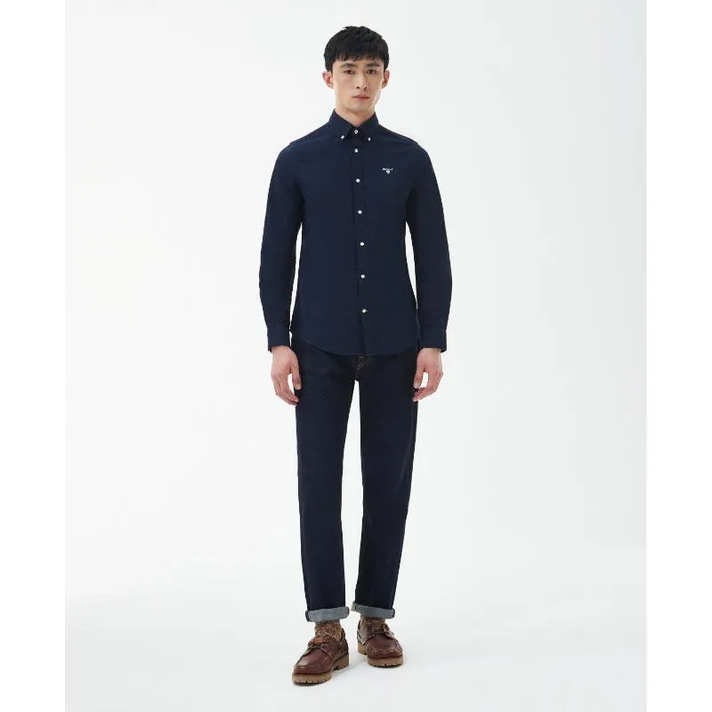 Barbour Oxtown Mens Tailored Shirt - Navy