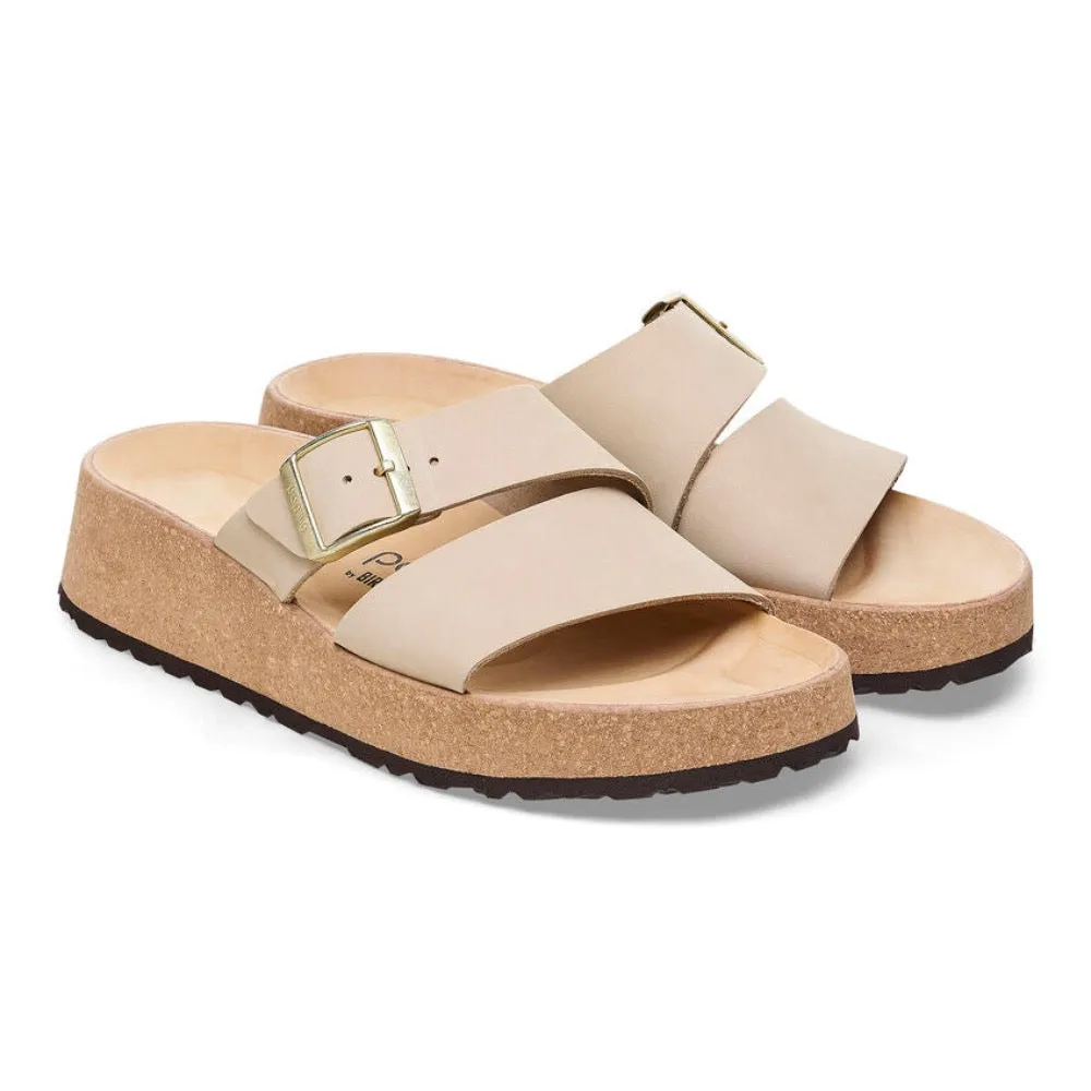 Birkenstock Almina Nubuck Leather / Sandcastle