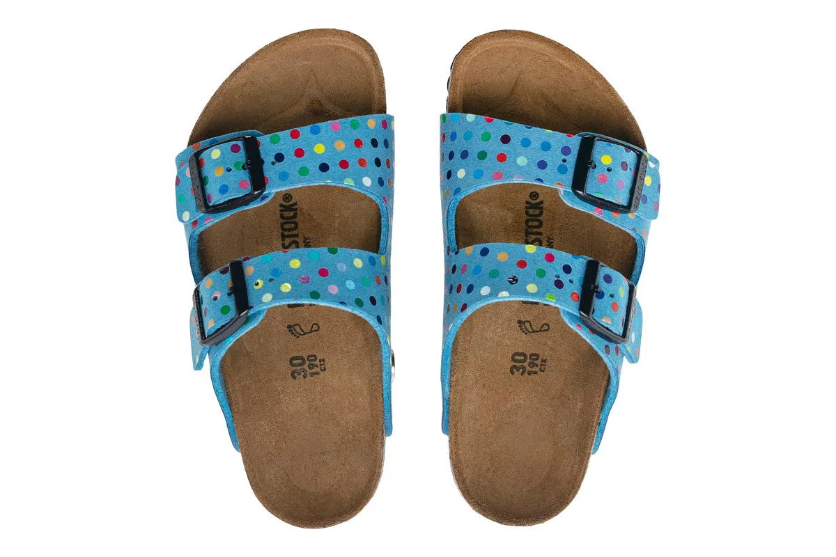 Birkenstock Arizona N Digital Dots Sky Blue Synthetic Unisex