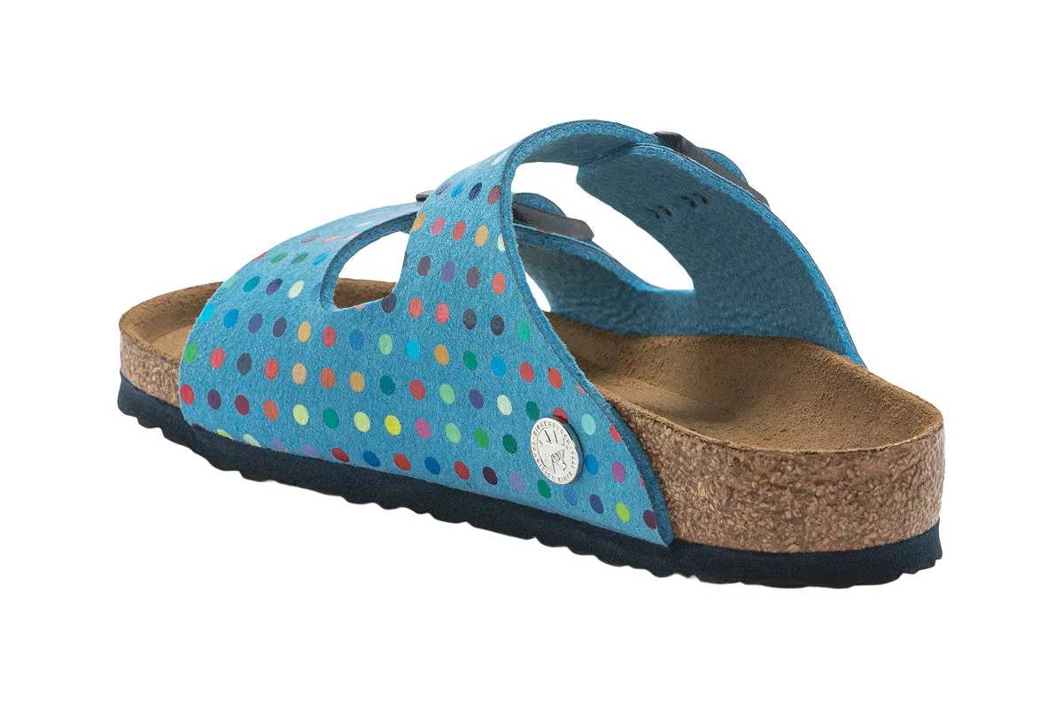 Birkenstock Arizona N Digital Dots Sky Blue Synthetic Unisex