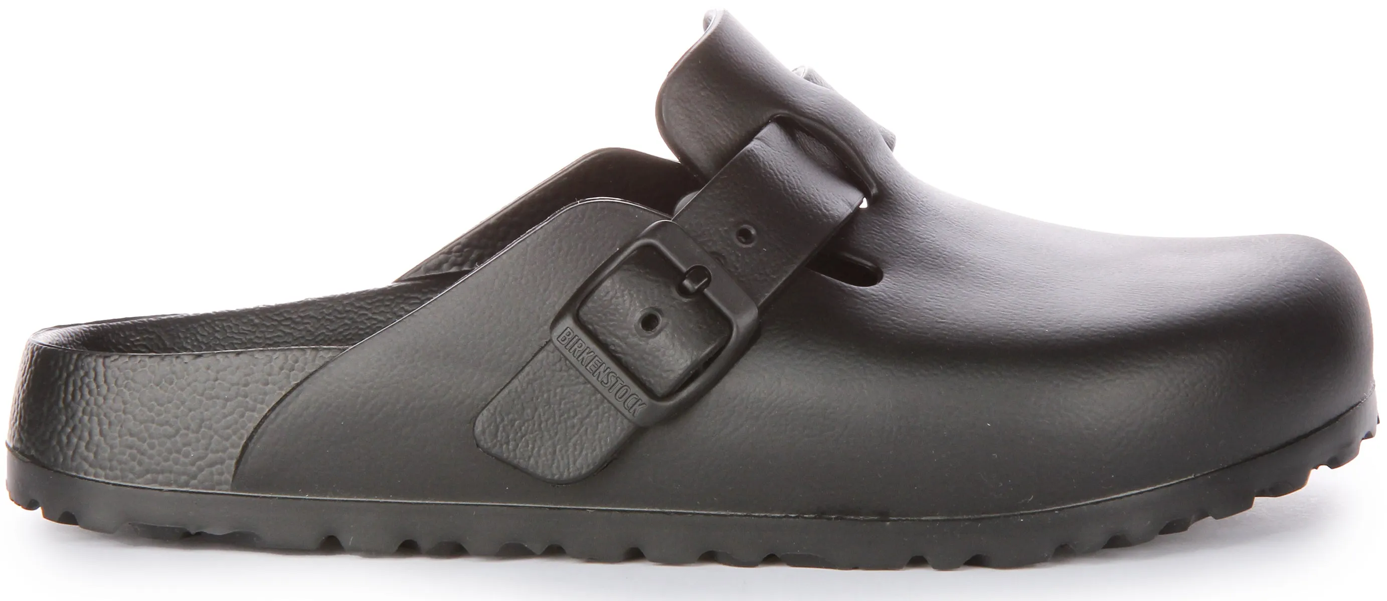 Birkenstock Boston Essentia In Black For Women | Narrow Fit