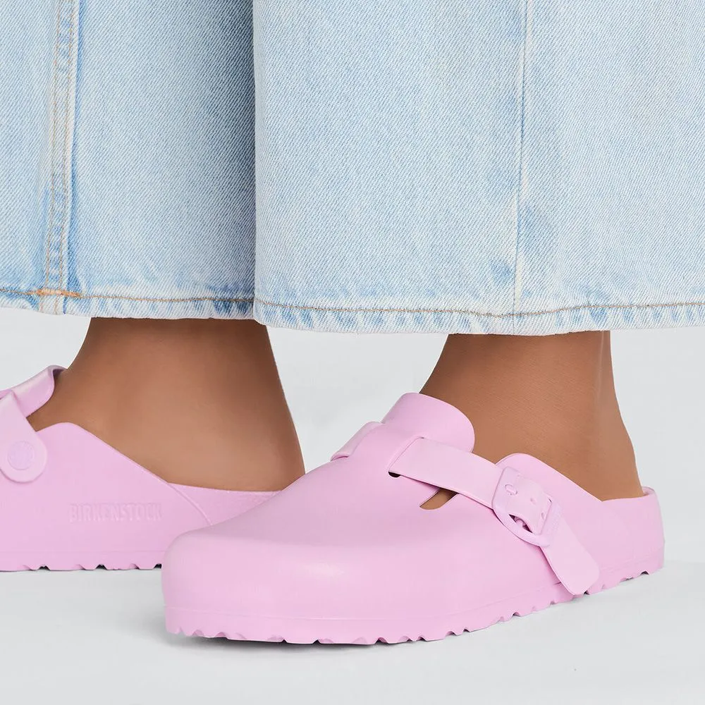 Birkenstock Boston EVA in Fondant Pink (Narrow Width)