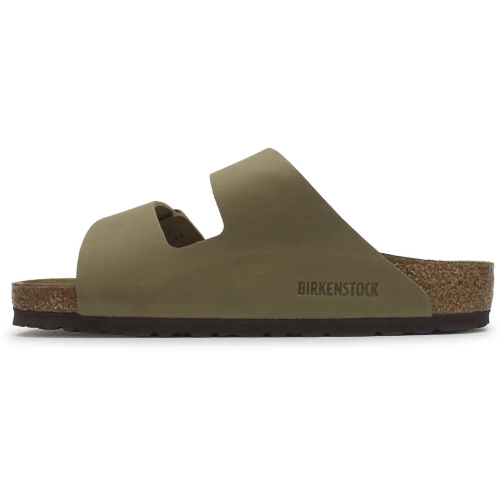 Birkenstock Unisex Sandals Arizona BS. Casual Buckles Straps Slides Nubuck - UK 7