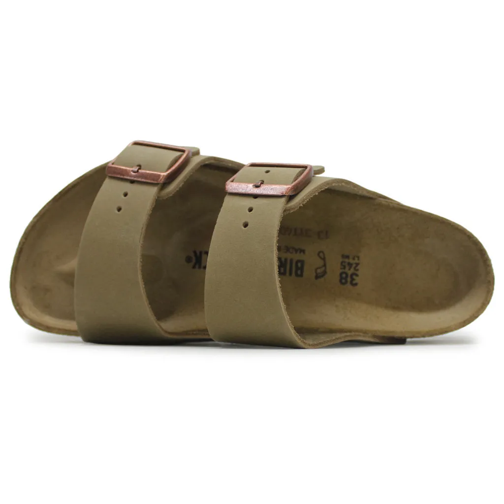 Birkenstock Unisex Sandals Arizona BS. Casual Buckles Straps Slides Nubuck - UK 7