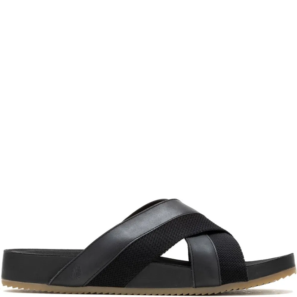 Black Merritt Slide Sandals