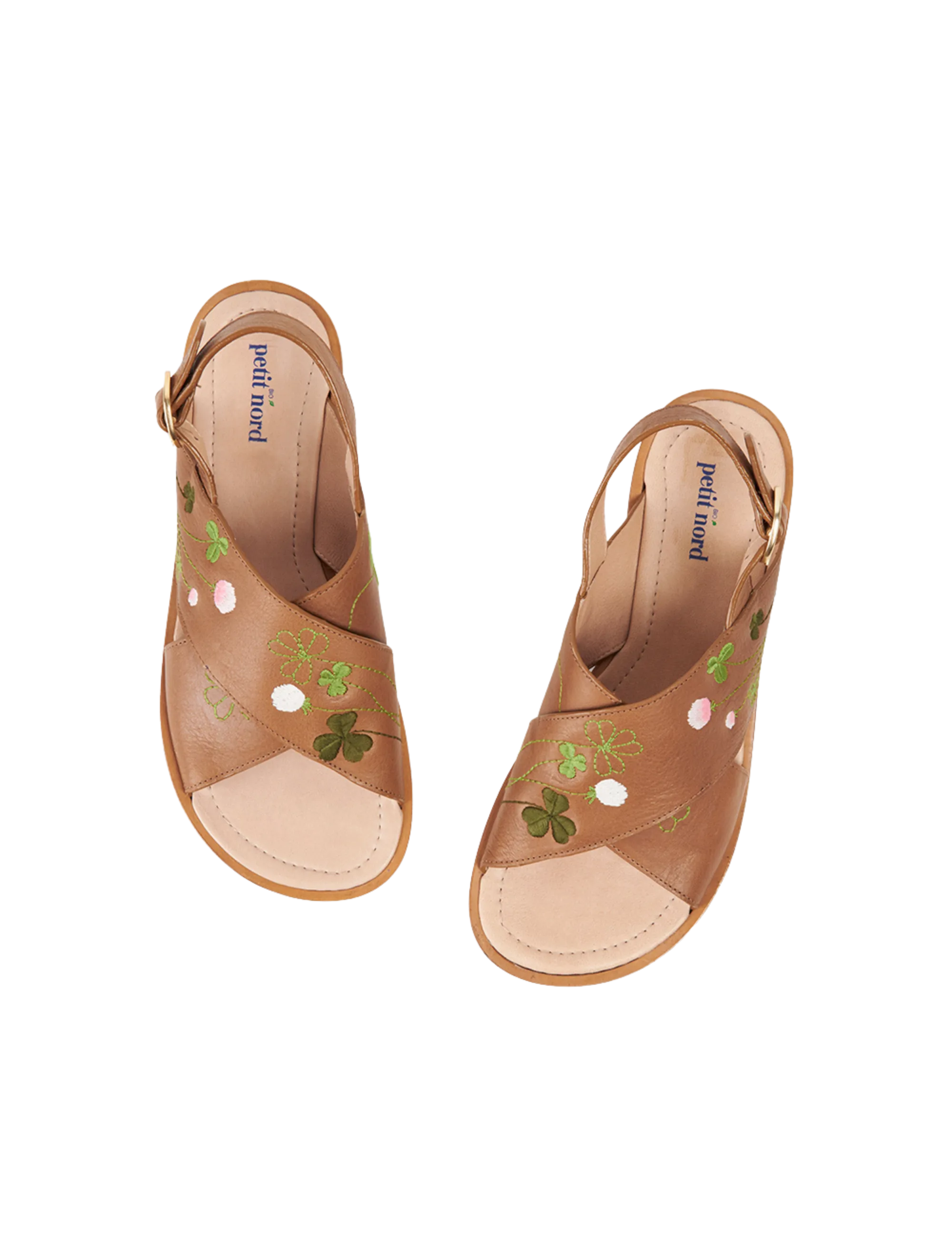 Blooming Clover Mama Sandal - Latte