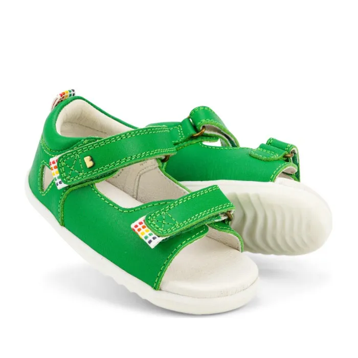 Bobux Step Up First Walking Sandal Rise - Emerald Green