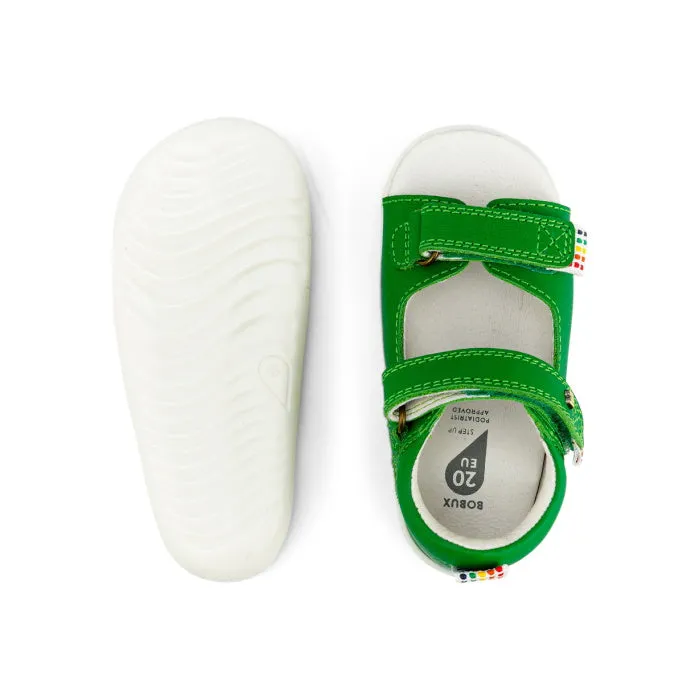 Bobux Step Up First Walking Sandal Rise - Emerald Green