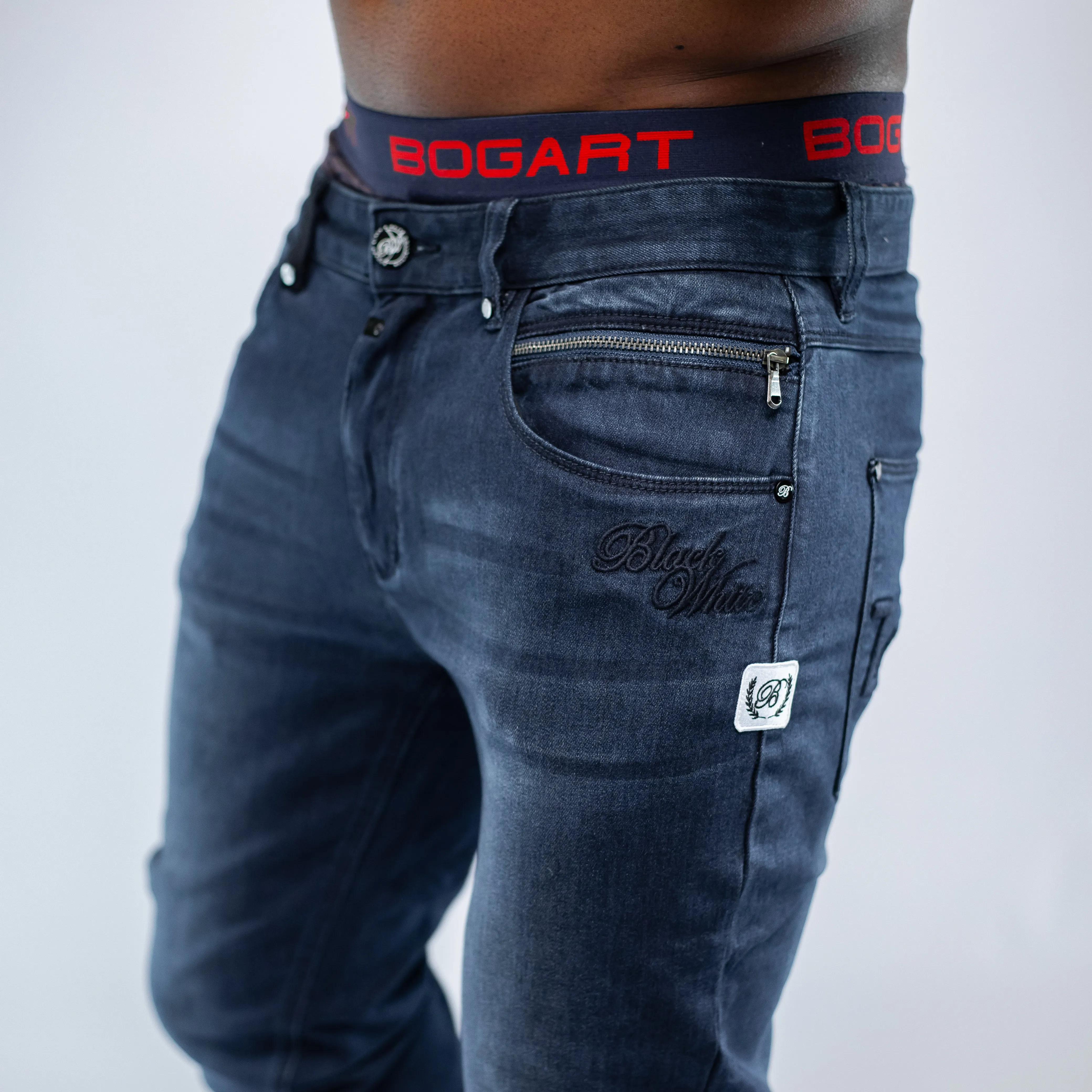 Bogart Black And White Collection Maverick Jean