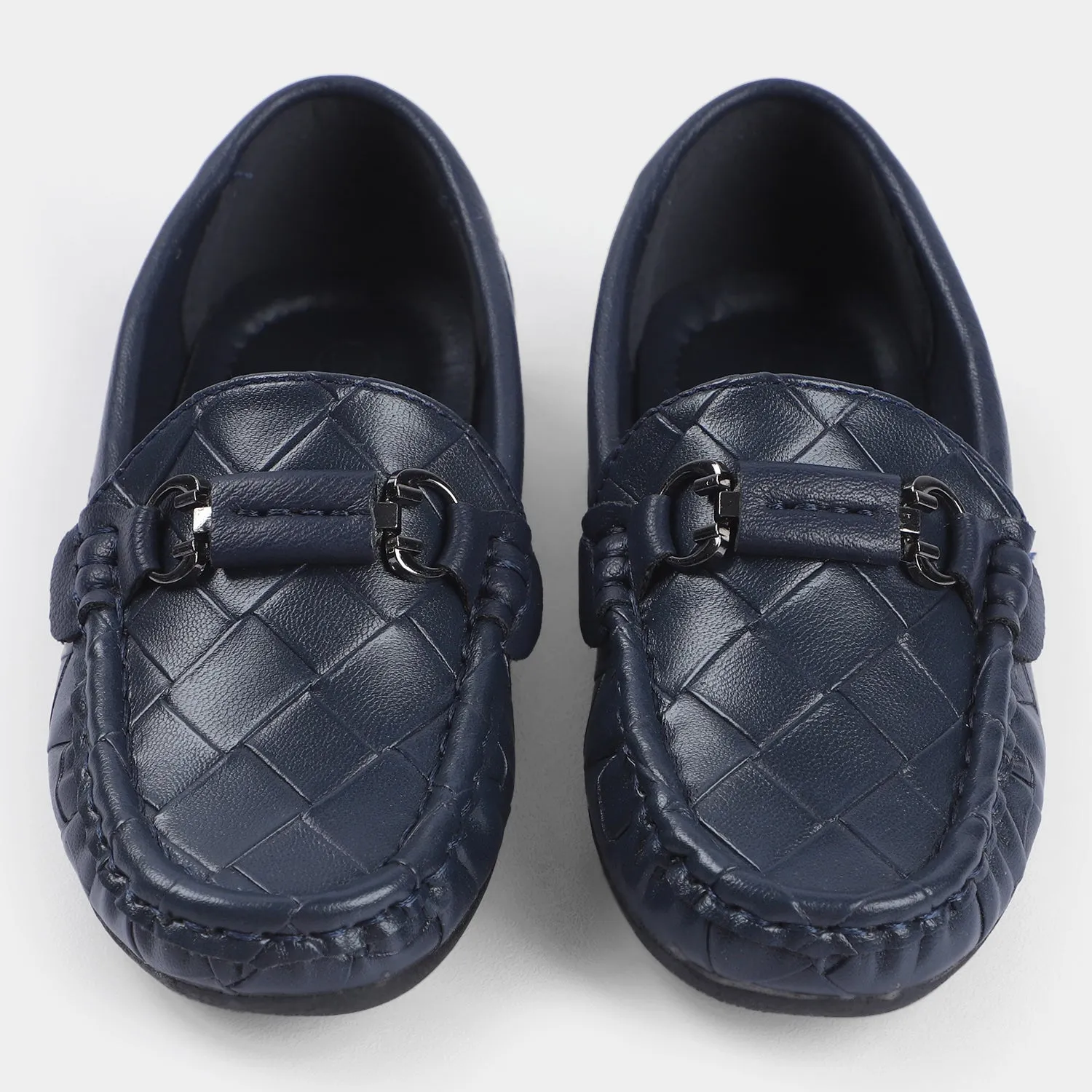 Boys Loafer B525-8-NAVY-NAVY