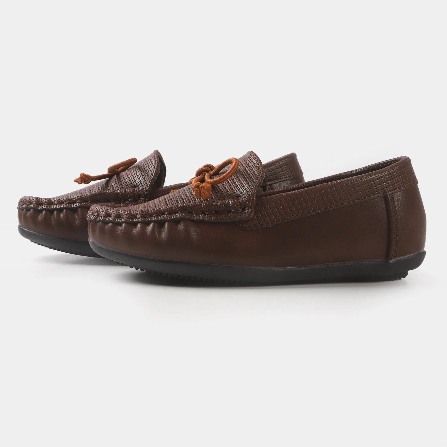 Boys loafers 202109-9 - BROWN