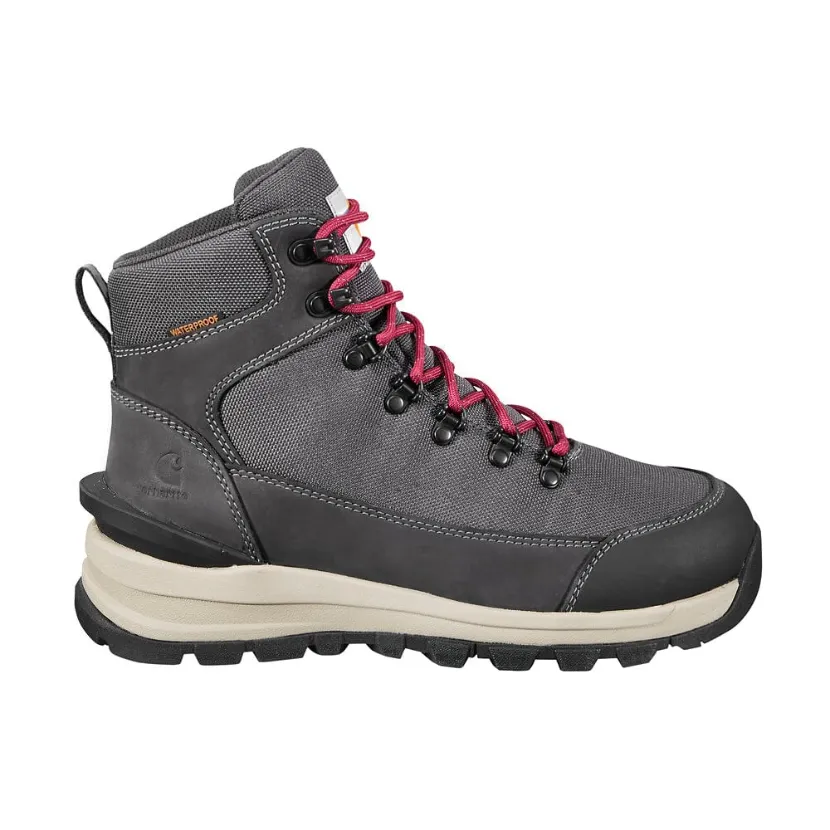 Carhartt Women's Gilmore 6" WP Soft Toe Work Hiker Boot - Charcoal - FH6087-W