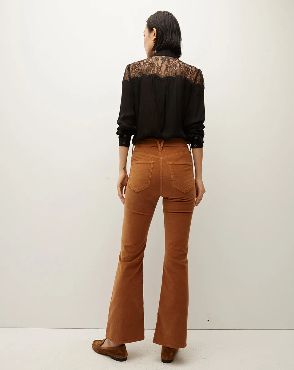 Carson Corduroy Kick-Flare Pant