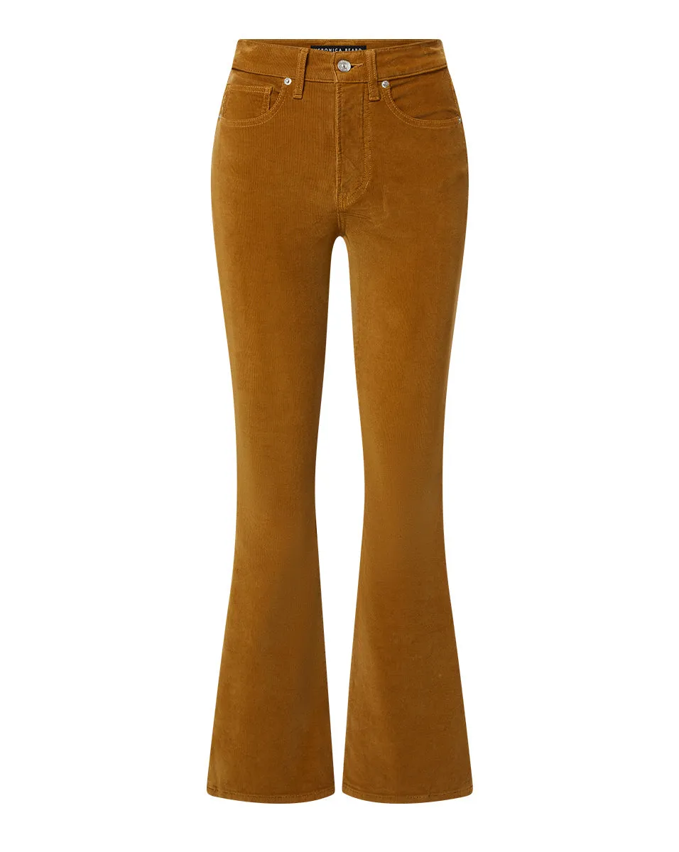 Carson Corduroy Kick-Flare Pant