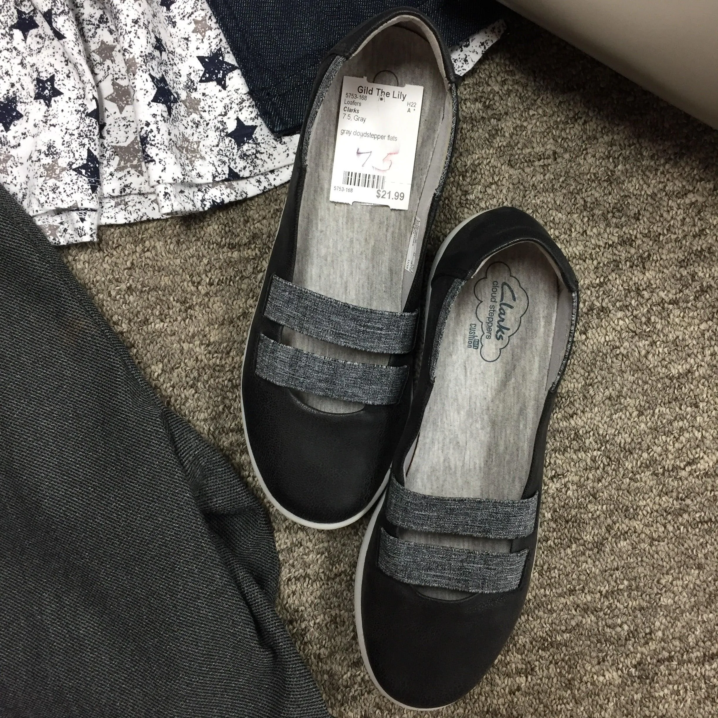 Clarks Loafers, Size 7.5