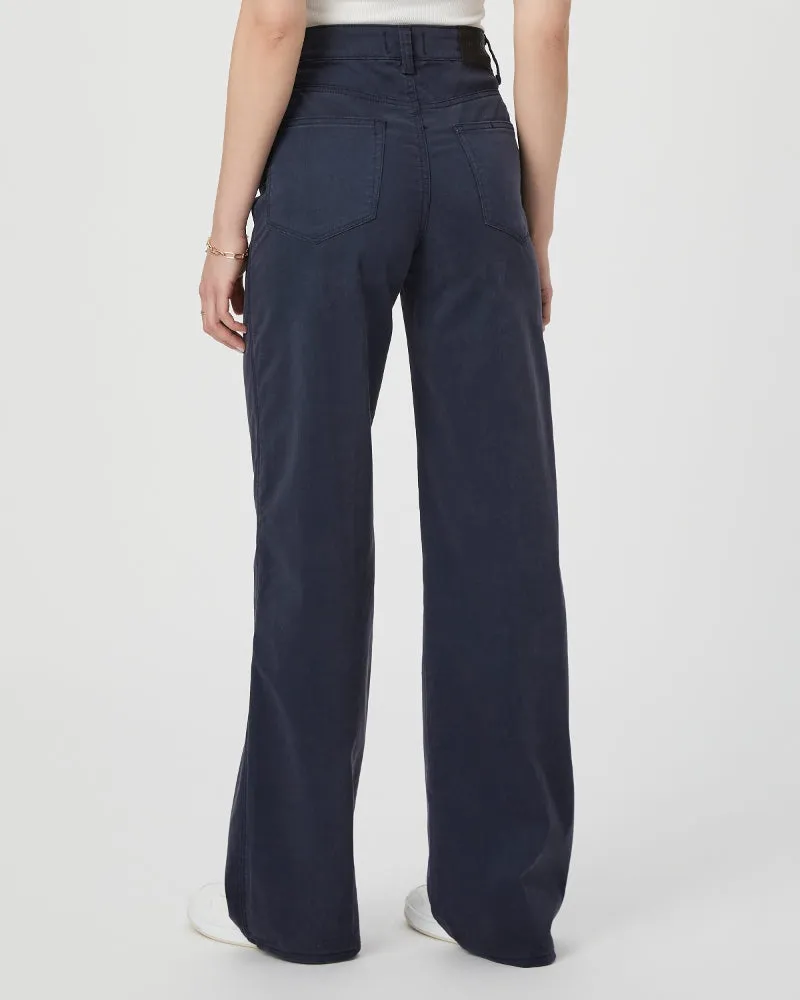 Clean Front Sasha Pants - Navy Seascape