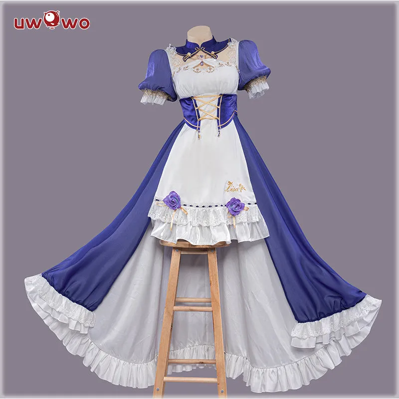 【Clearance】[Last Batch] Exclusive Uwowo Genshin Impact Fanart Lisa Maid Ver Cosplay Costume