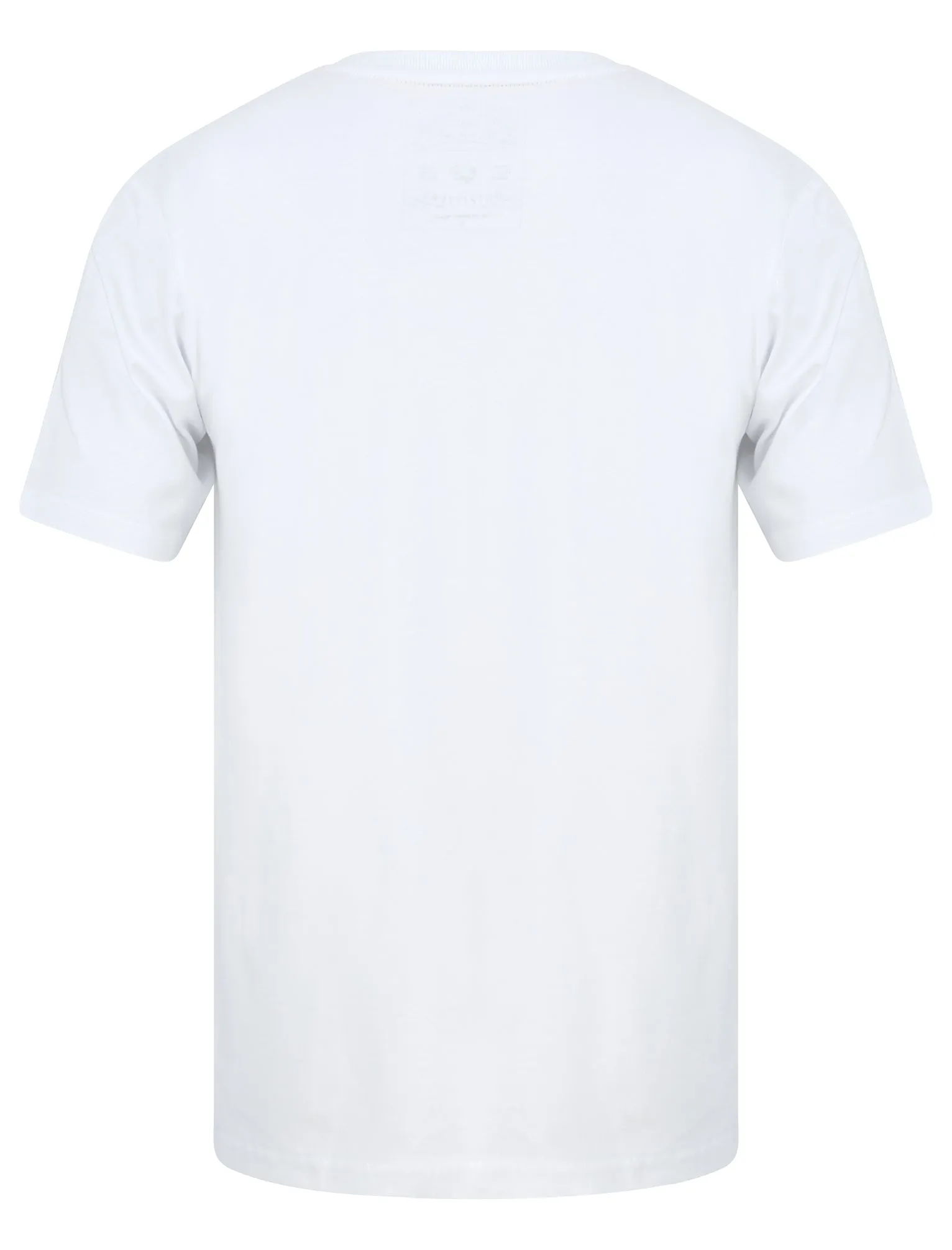 Cleverland Motif Cotton Jersey T-Shirt in Optic White - Tokyo Laundry