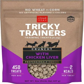 Cloud Star Tricky Trainers Crunchy Liver Dog Treats (8 oz)