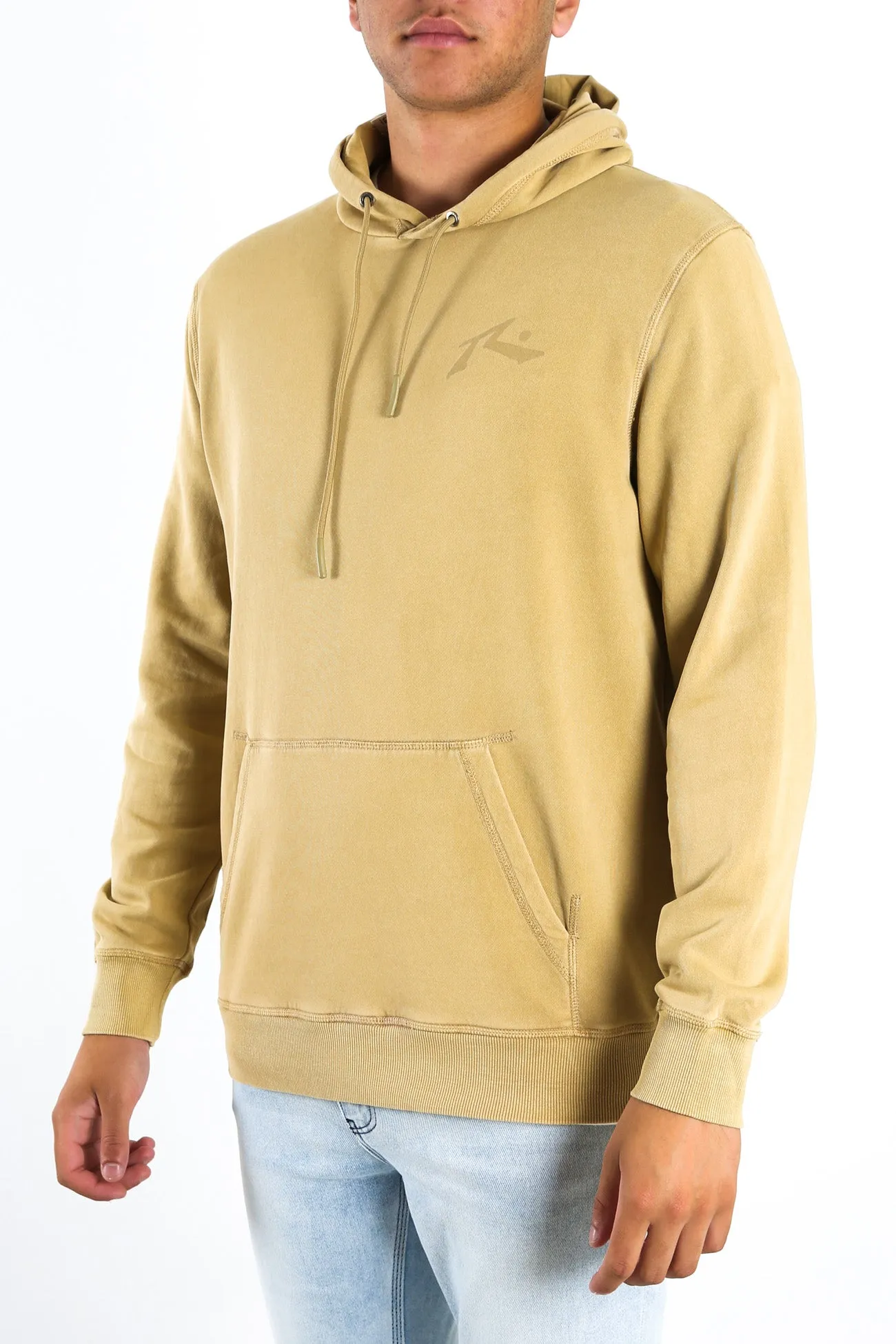 Comp Wash Hood Fleece Cornstalk