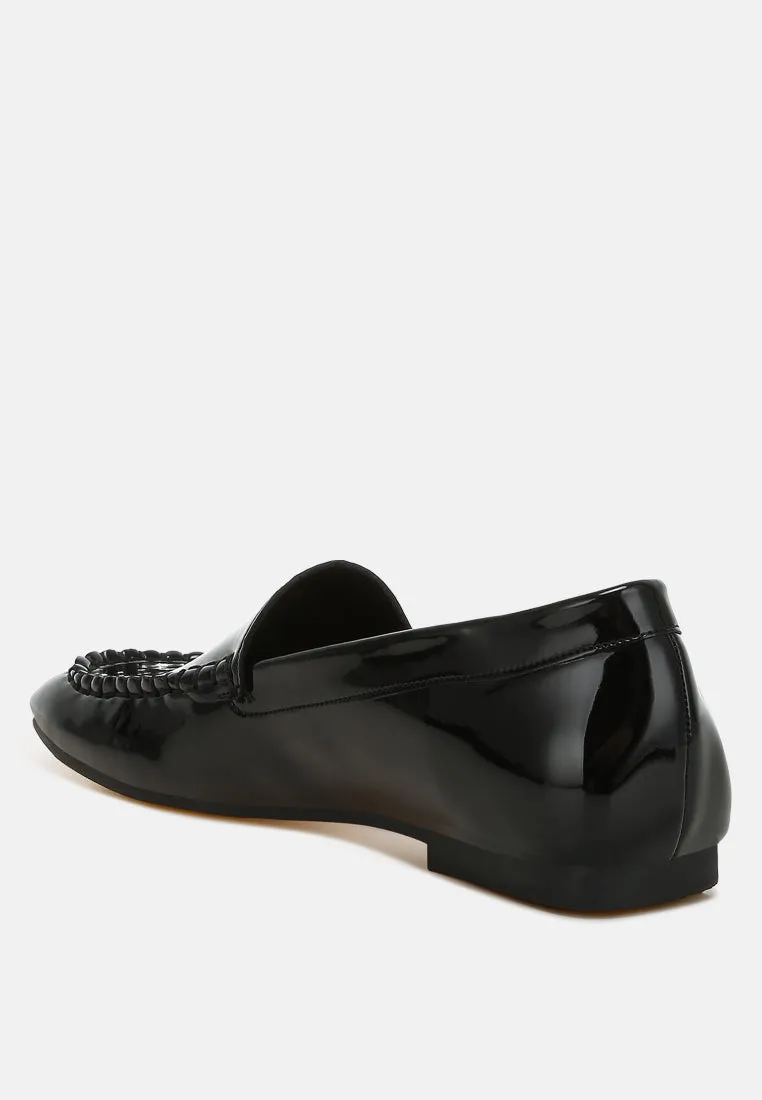 Dama  Patent Pleather Loafers