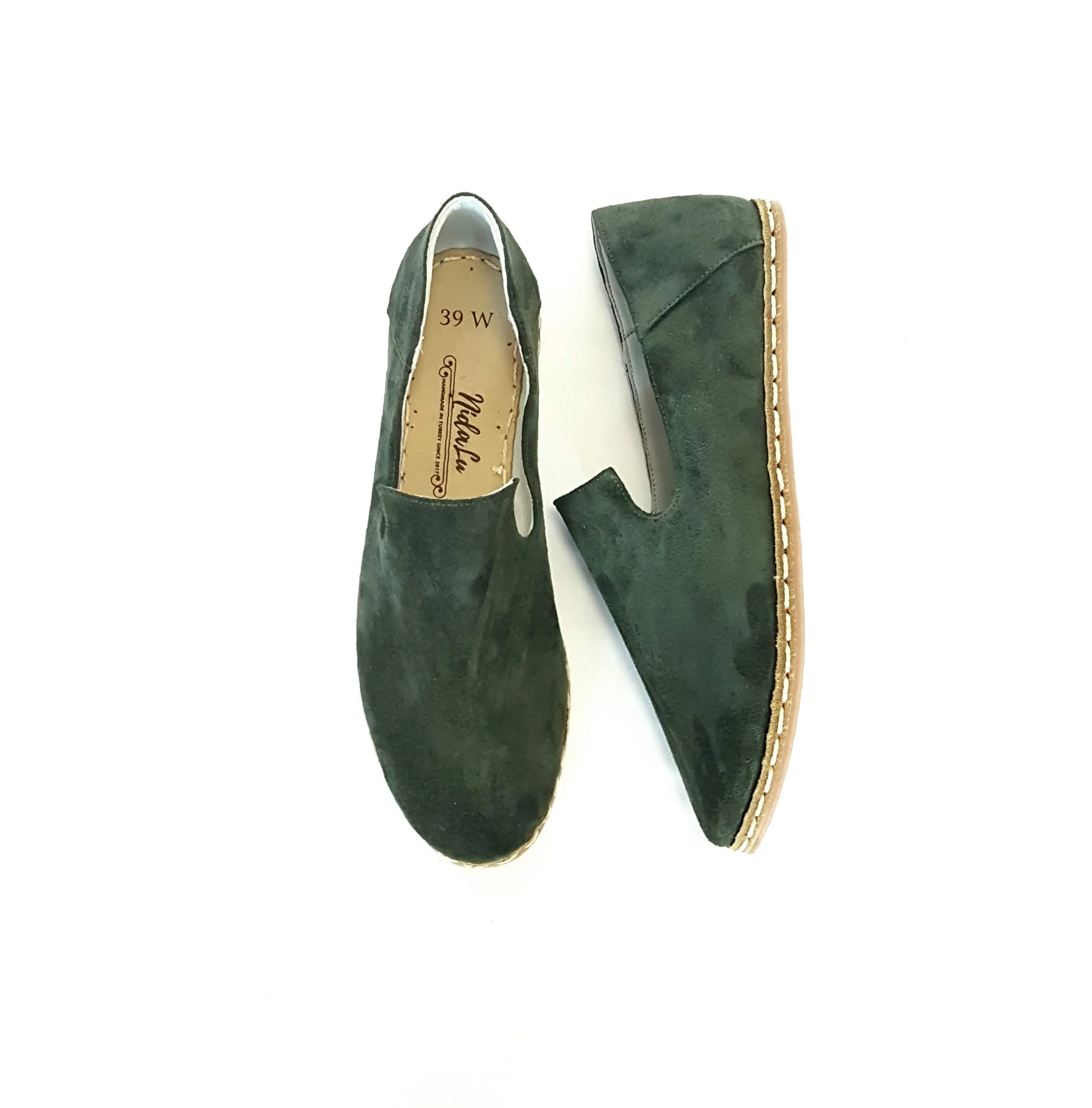 Deniz Loafers in Evergreen Suede