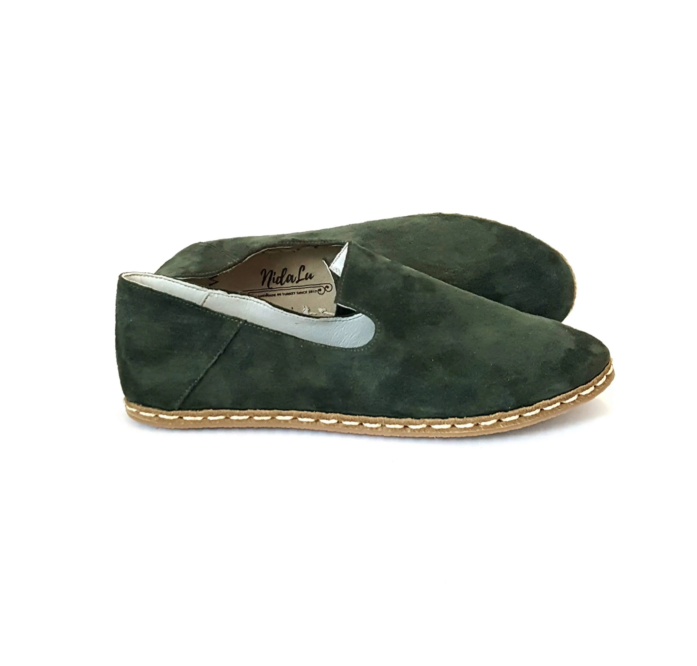 Deniz Loafers in Evergreen Suede