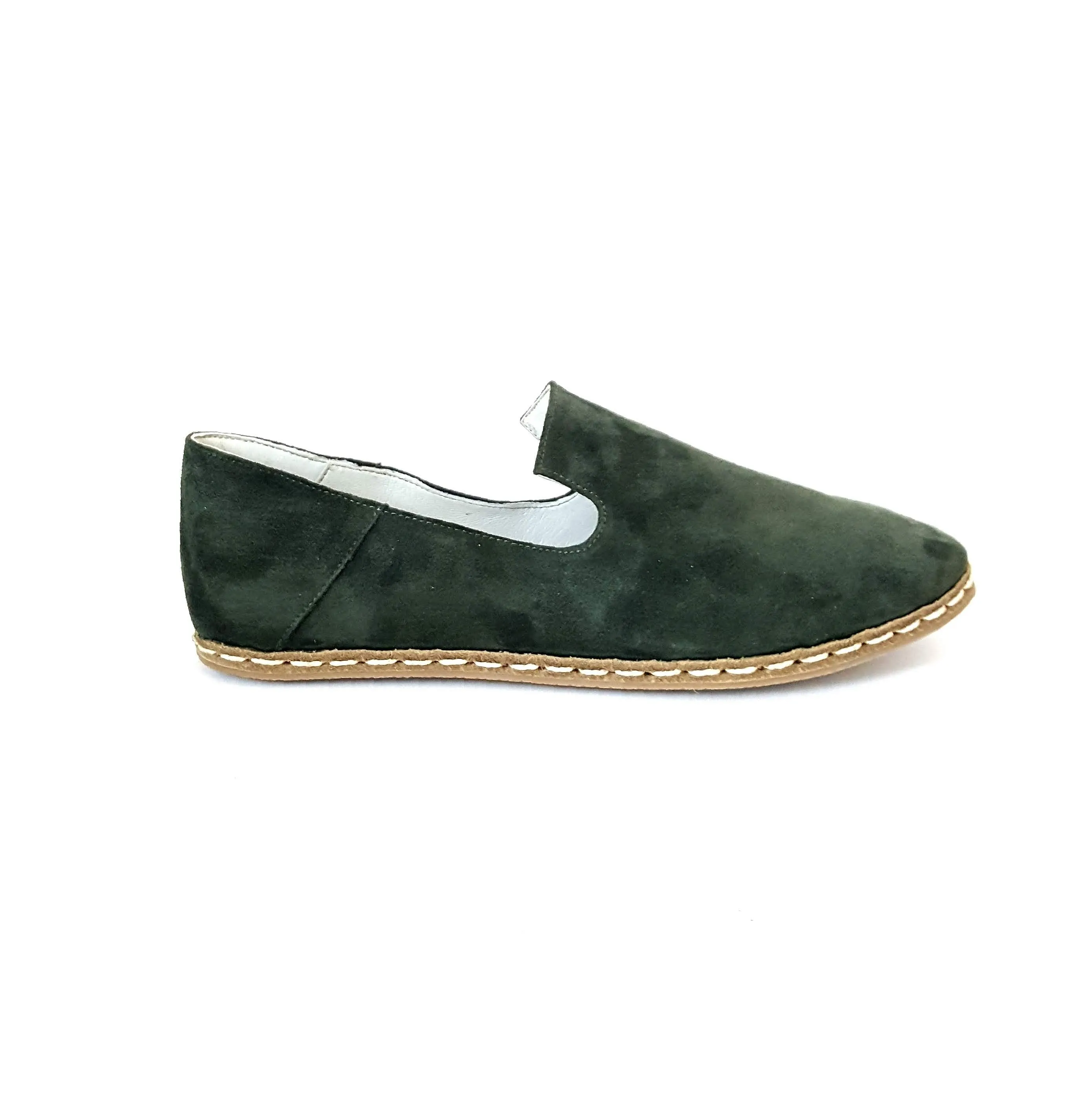 Deniz Loafers in Evergreen Suede