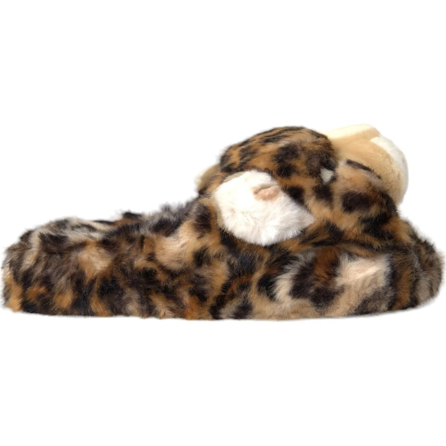 Dolce & Gabbana Brown Tiger Slippers Flats Sandals Shoes