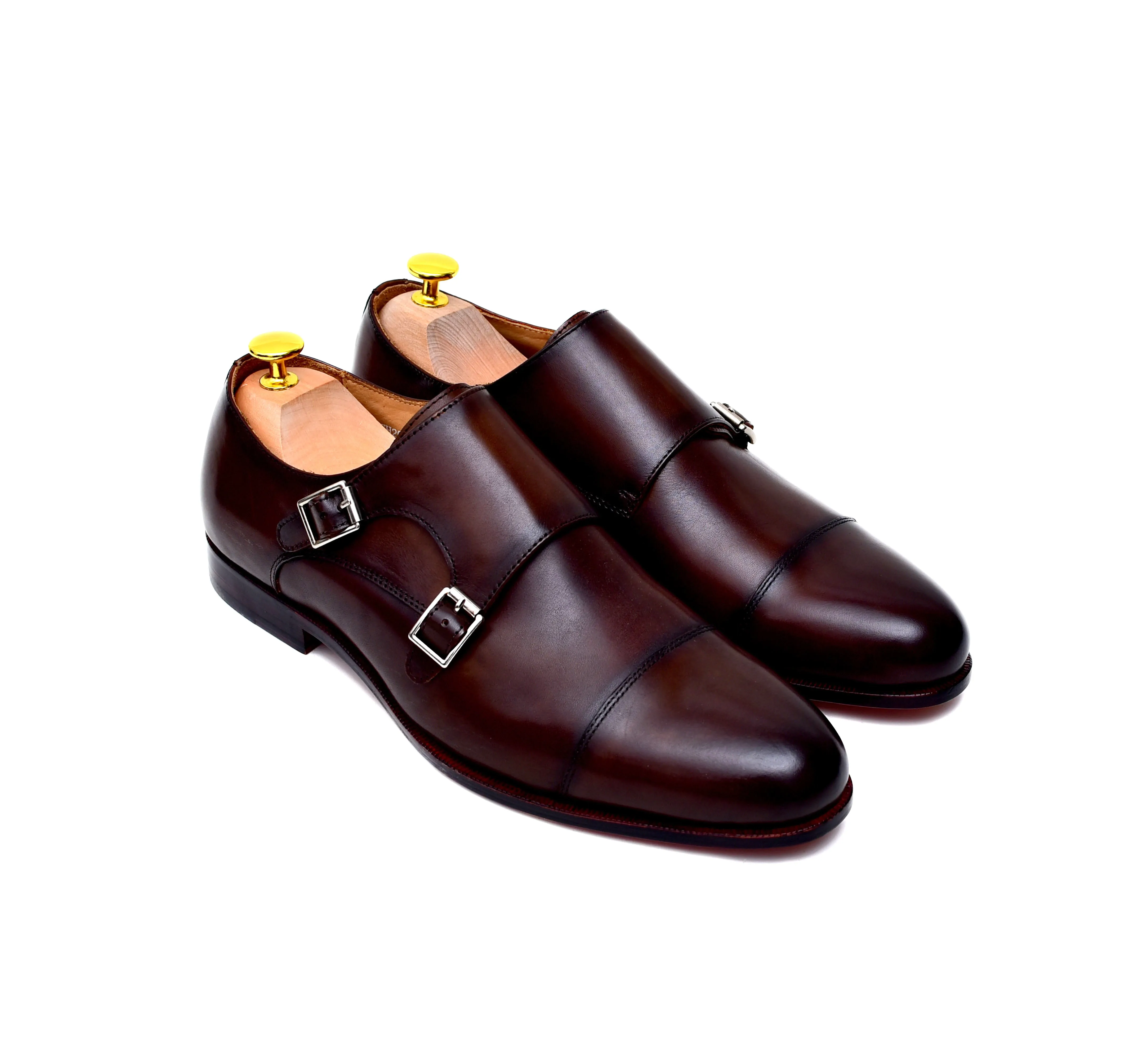 Double Monk II - Espresso Monk Dress Shoes