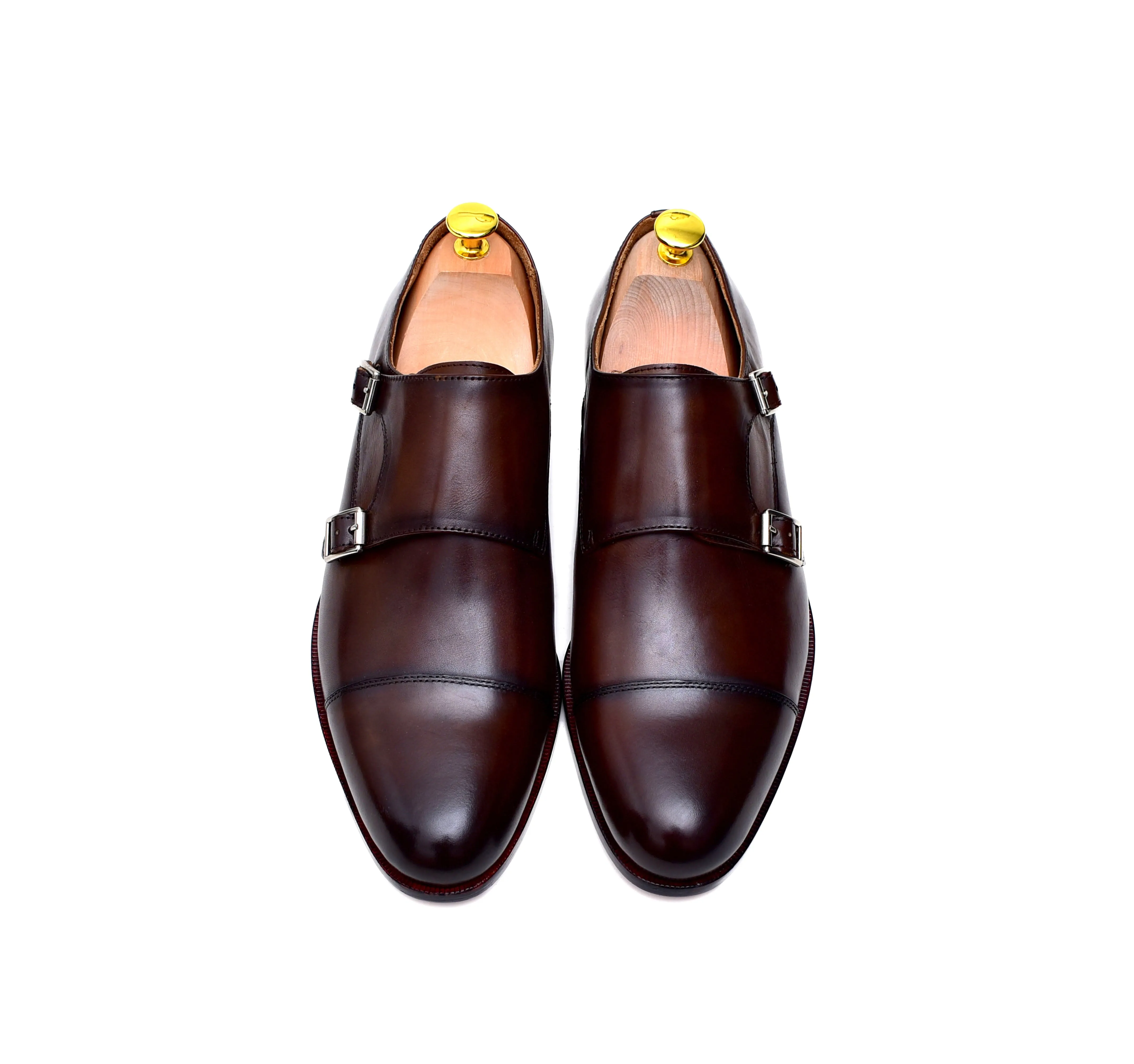 Double Monk II - Espresso Monk Dress Shoes