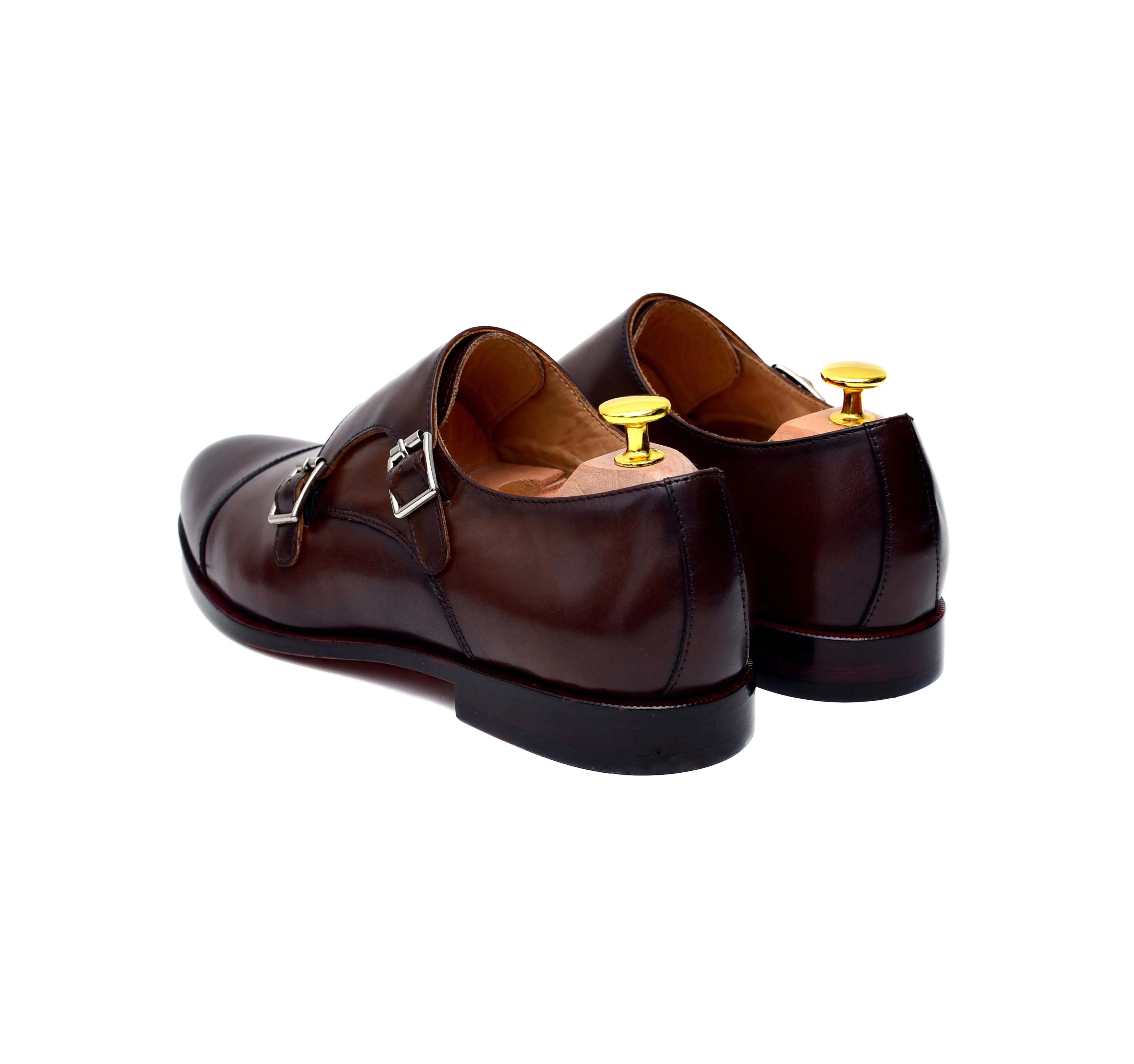 Double Monk II - Espresso Monk Dress Shoes