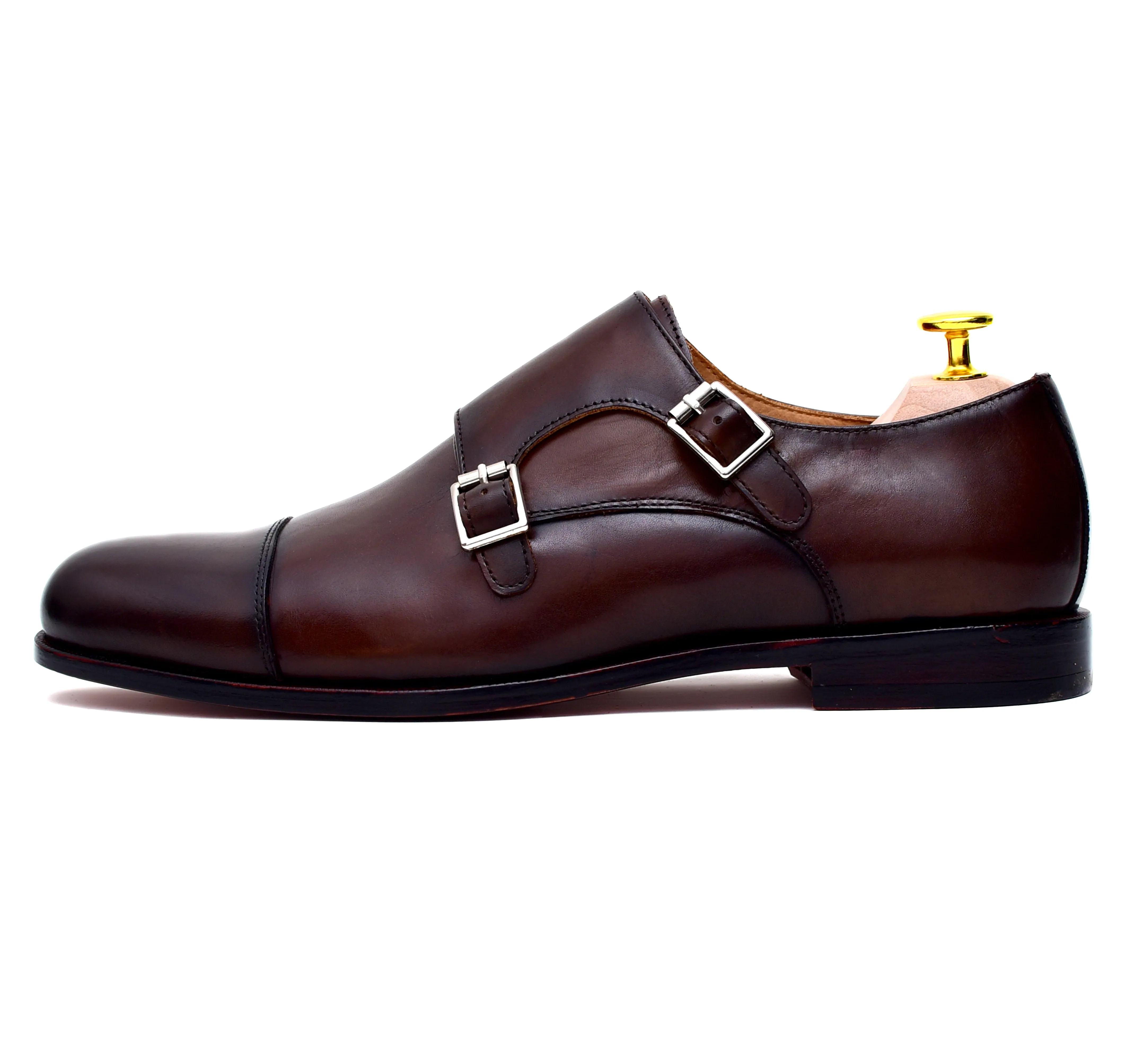 Double Monk II - Espresso Monk Dress Shoes