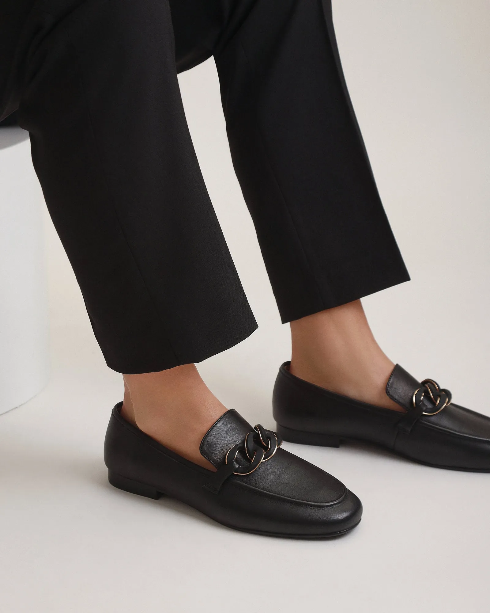 EASTON LOAFERS BLACK LEATHER