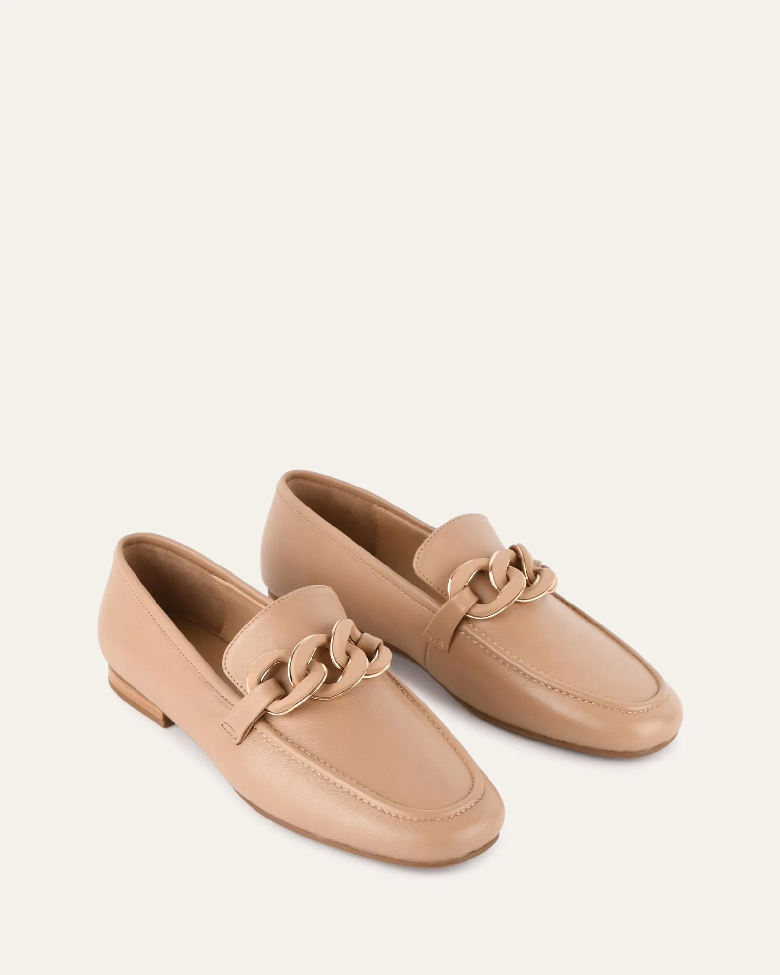 EASTON LOAFERS TAN LEATHER