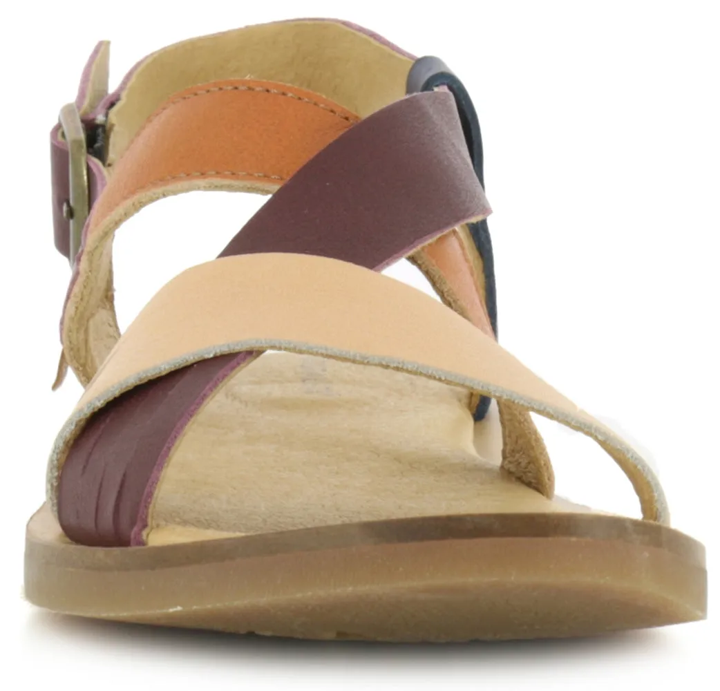 El Naturalista Women's N5181 Dolce Tulip Flat Sandal