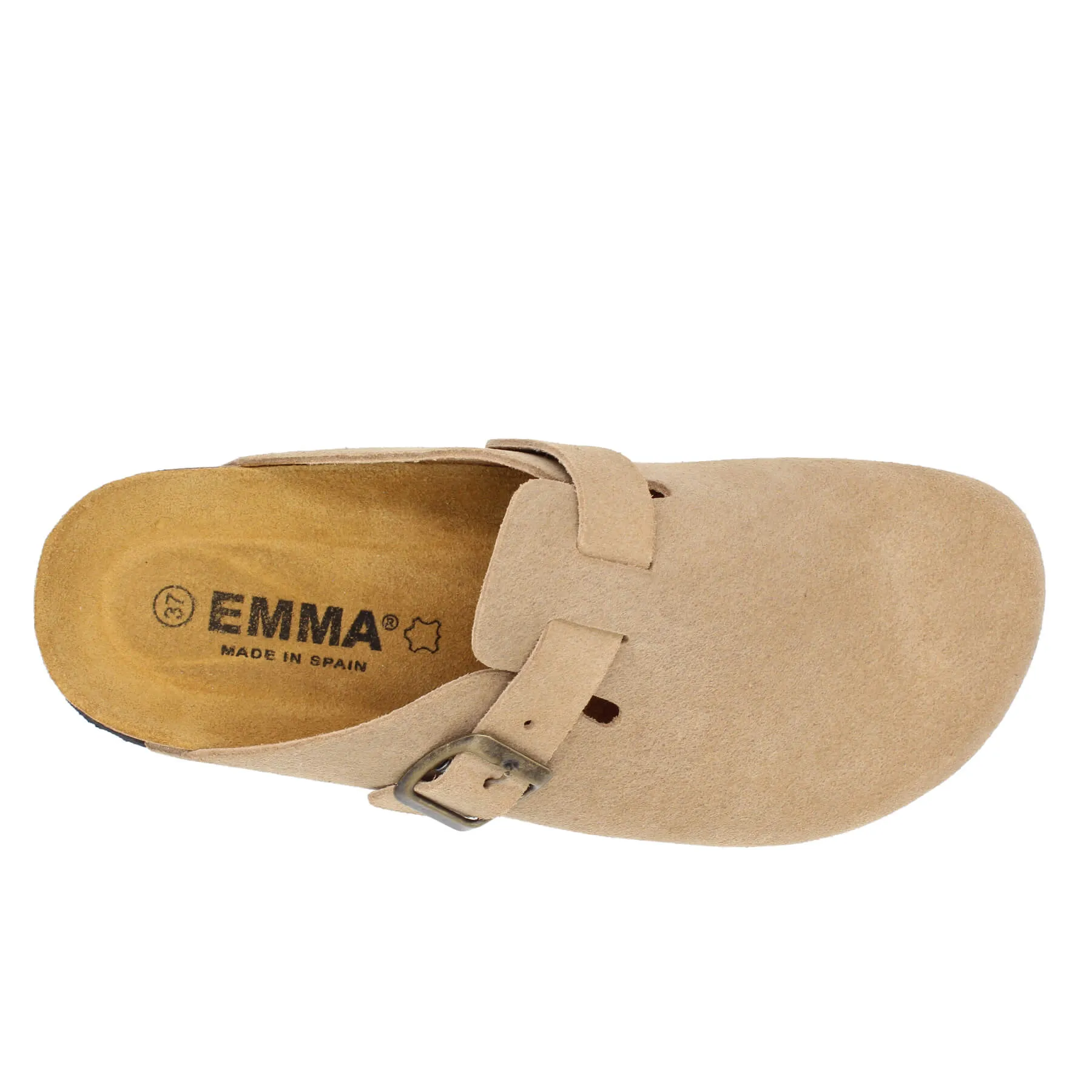 Emma Women's Suede Clogs (8736)