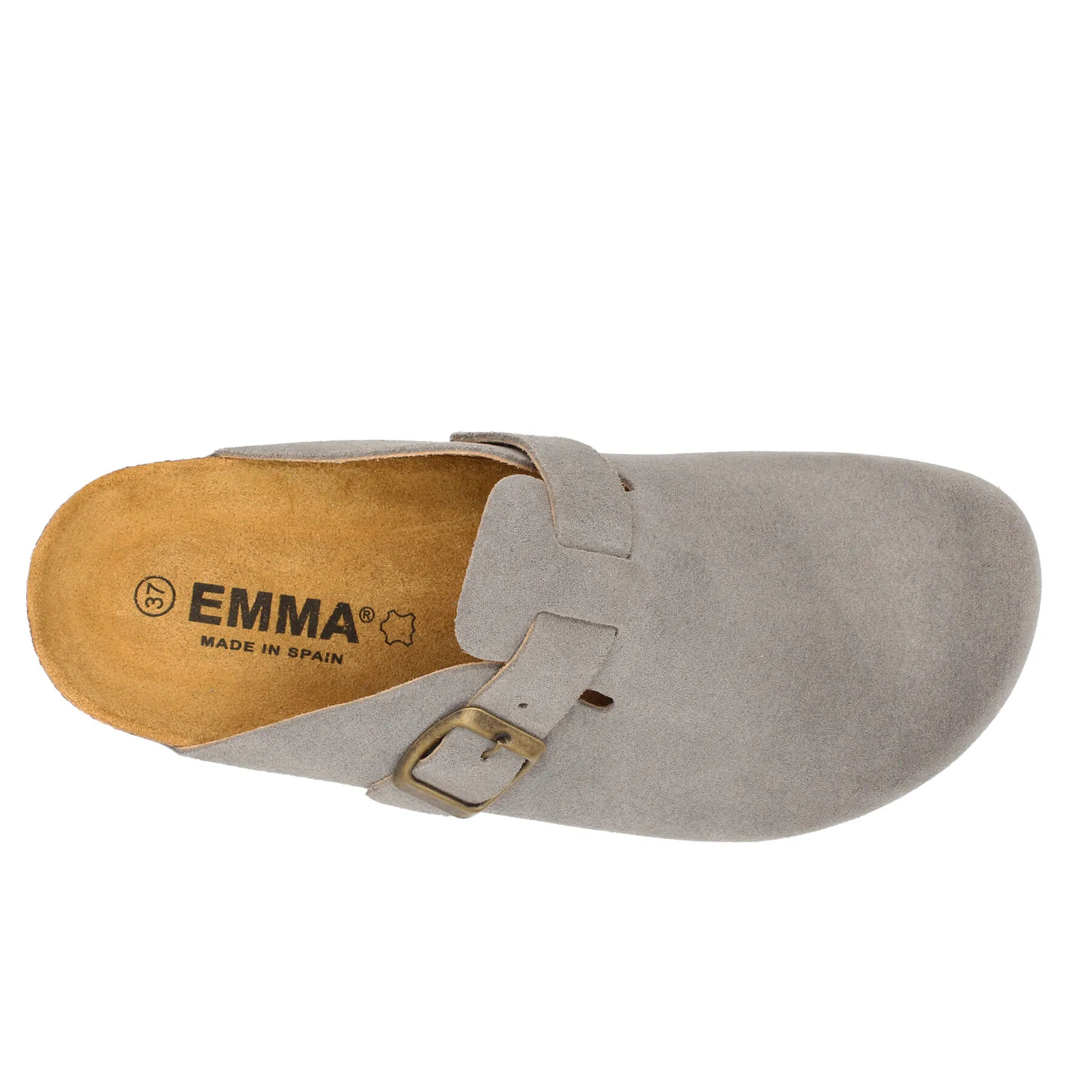 Emma Women's Suede Clogs (8736)