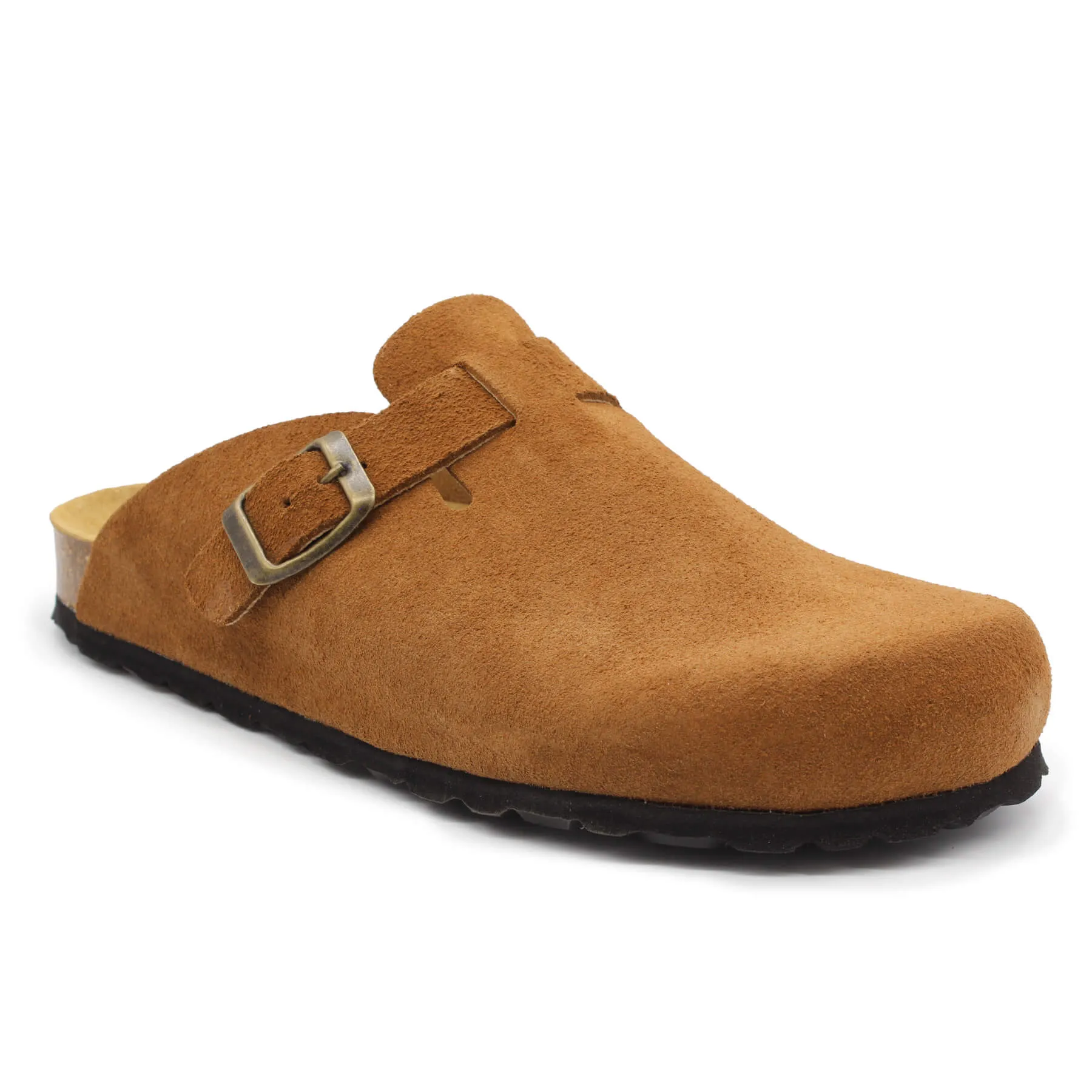 Emma Women's Suede Clogs (8736)