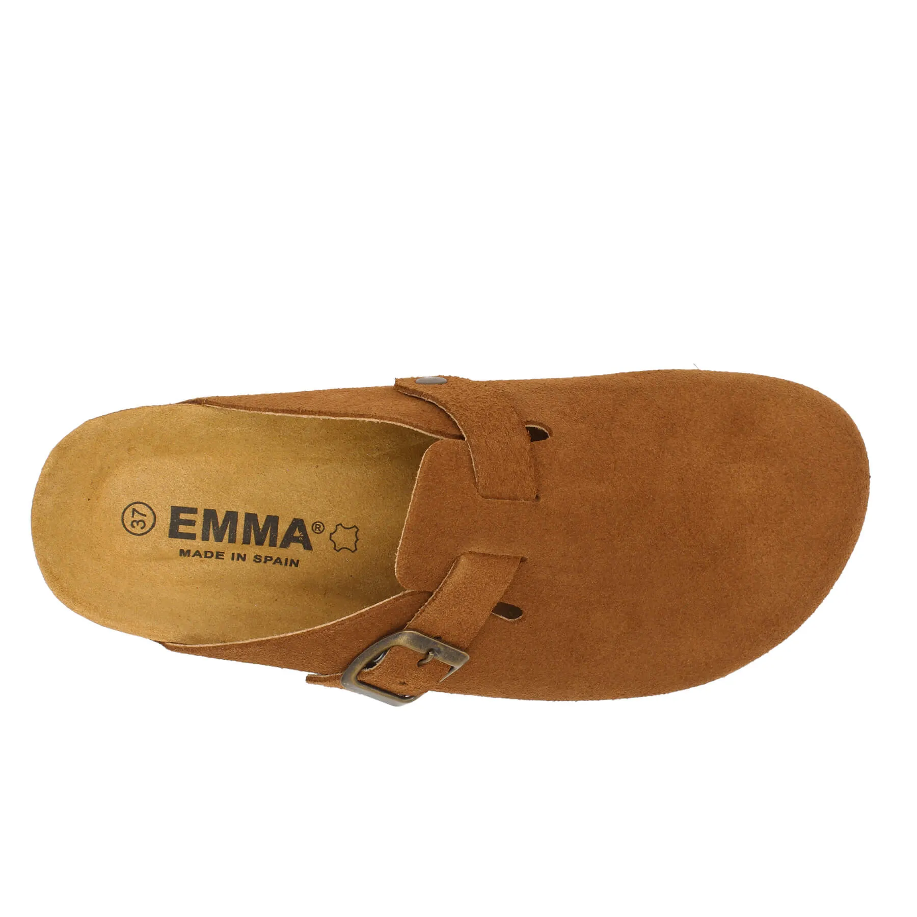 Emma Women's Suede Clogs (8736)