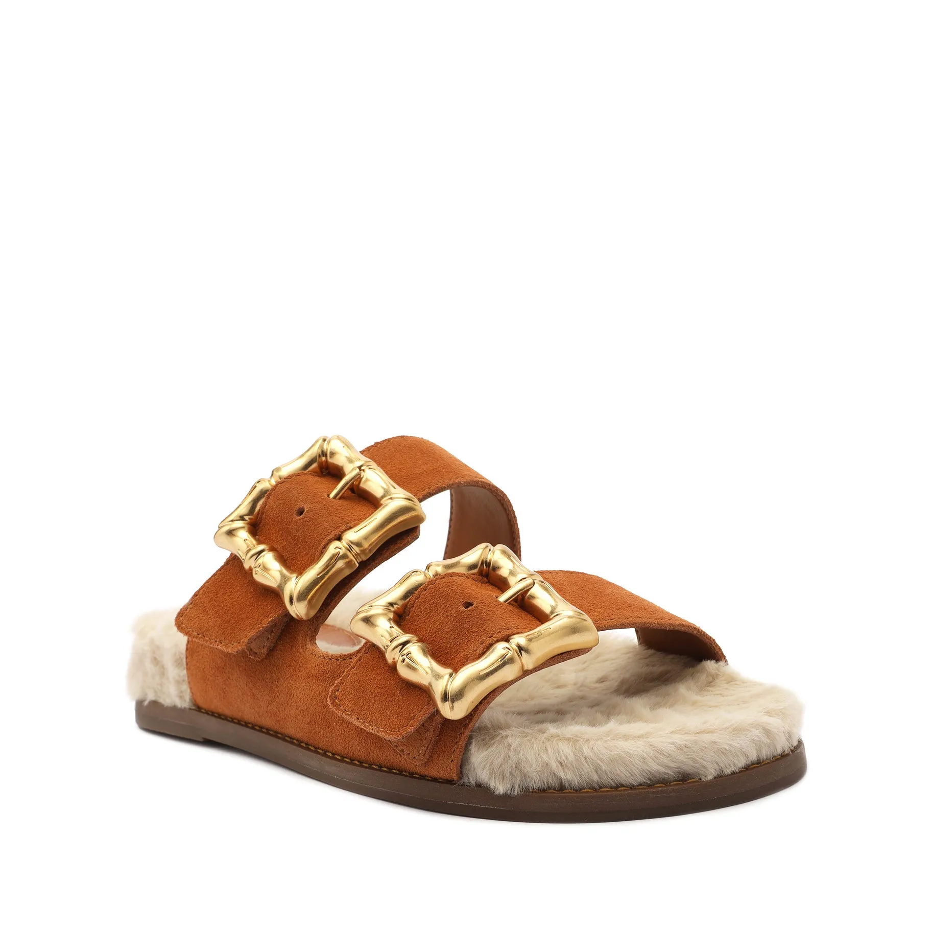 Enola Weekend Sporty Cow Suede Sandal