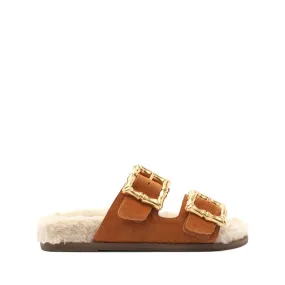 Enola Weekend Sporty Cow Suede Sandal